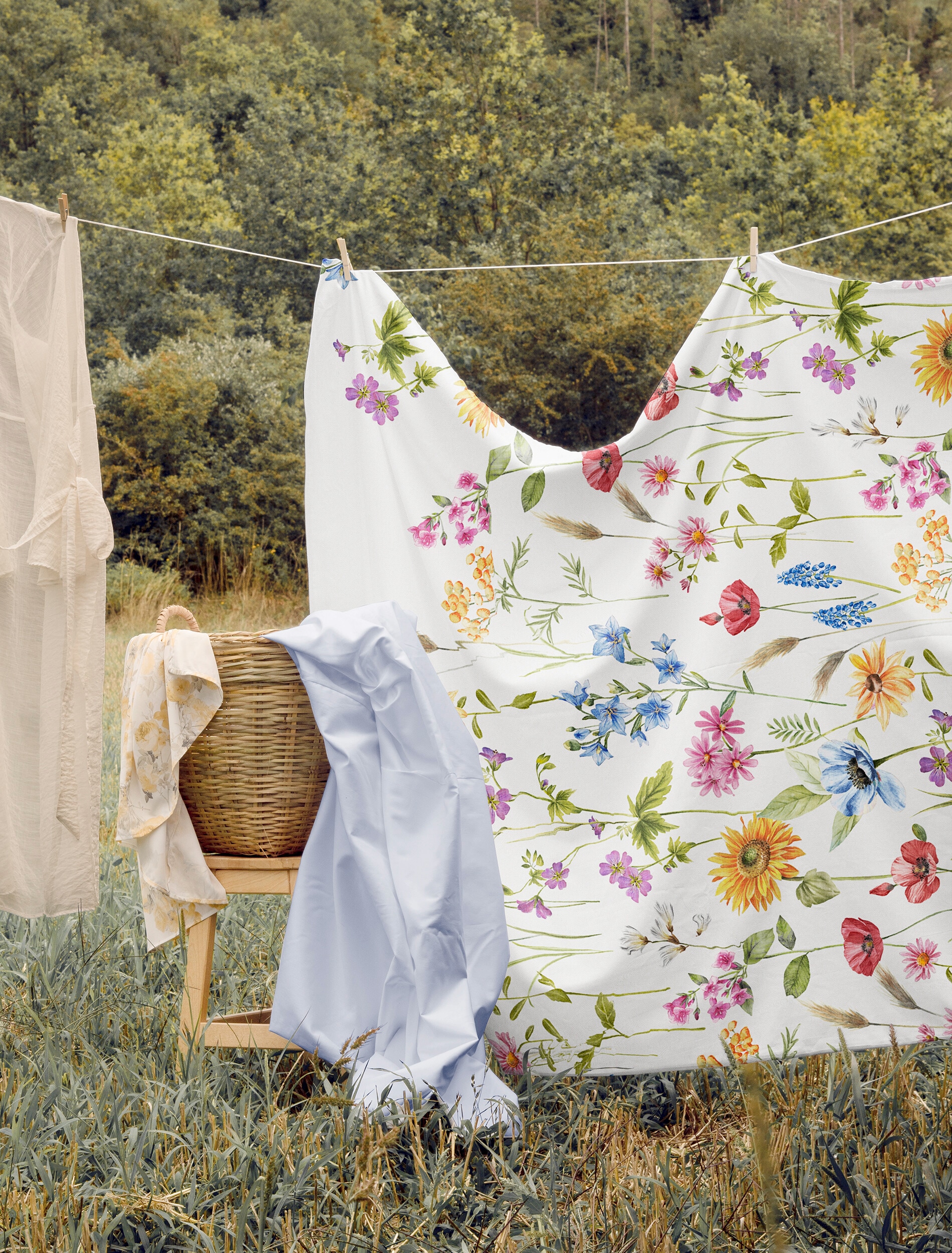 Irisette Linge de lit »Wave 8698« 2 confortable et respirant, qualité toutes saisons
