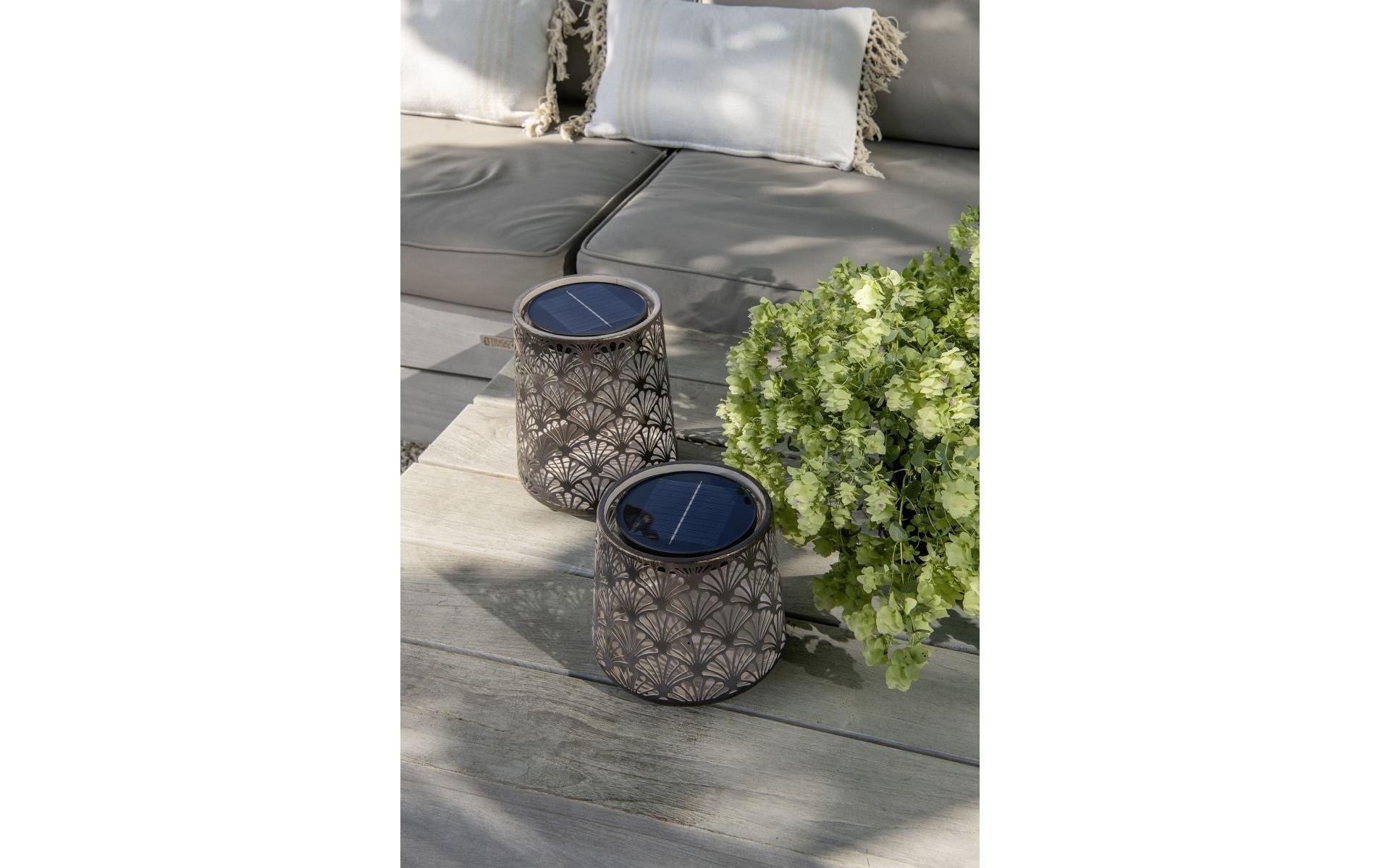 STT LED Windlicht »Solar Antic Mini S« Warmweiss