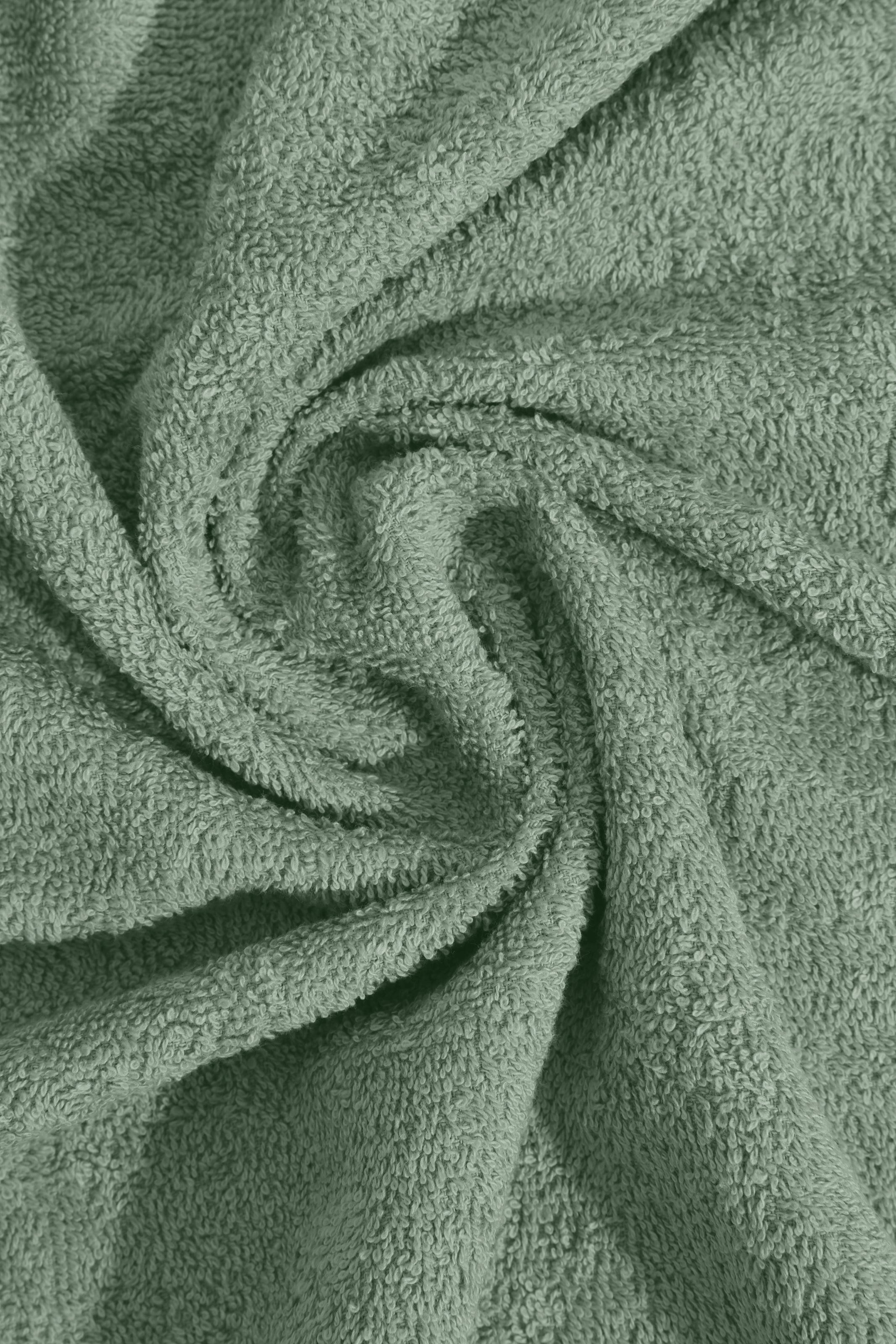 my home Duschtücher »Juna, als Set und Serie erhältlich, 4 Duschtücher, 70x140cm« Handtuch Set, 100% Baumwolle, mit Bordüre, Uni-Farben, weich