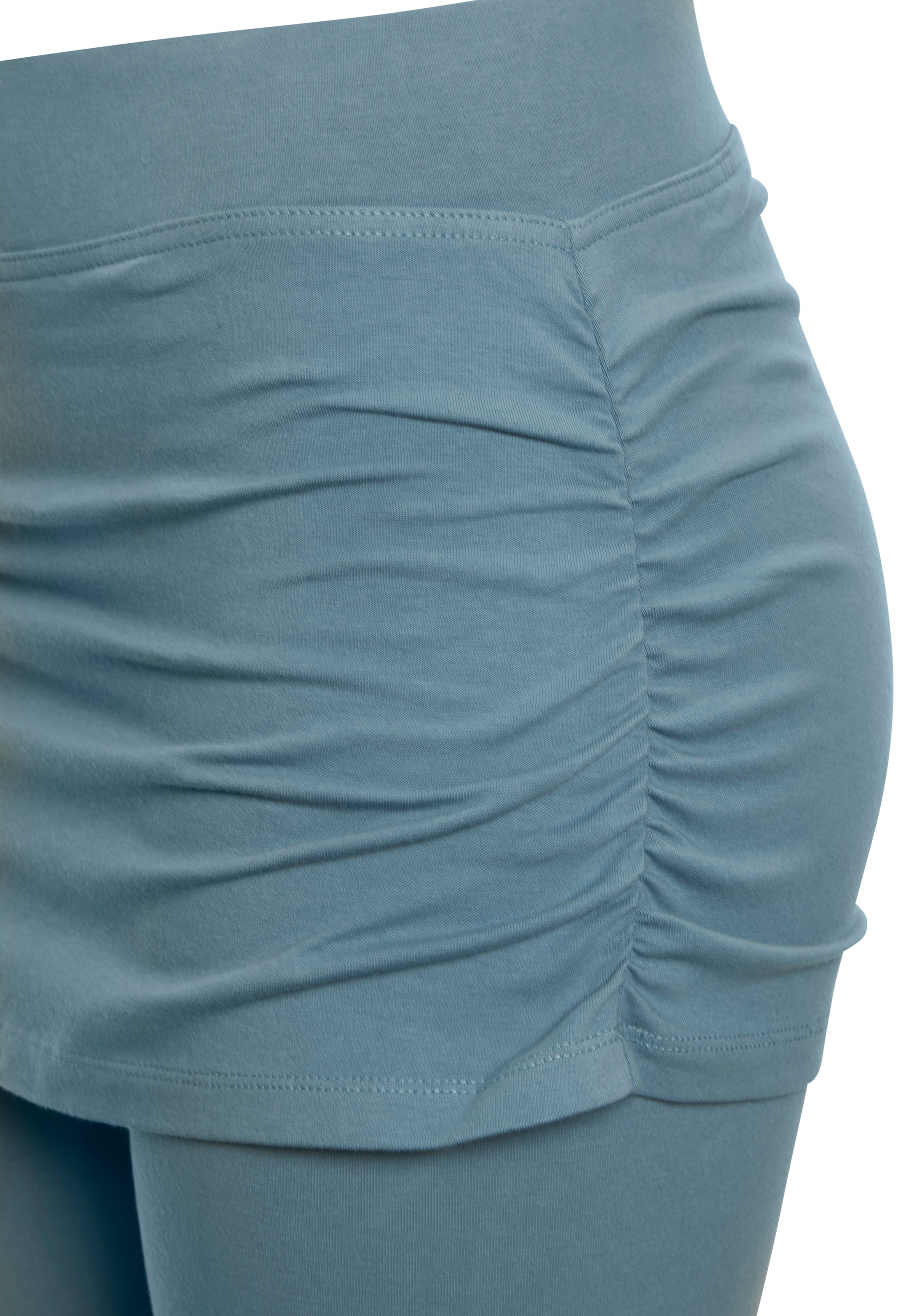 Vivance Active by Lascana Leggings  avec jupe attachée froncée sur le côté,