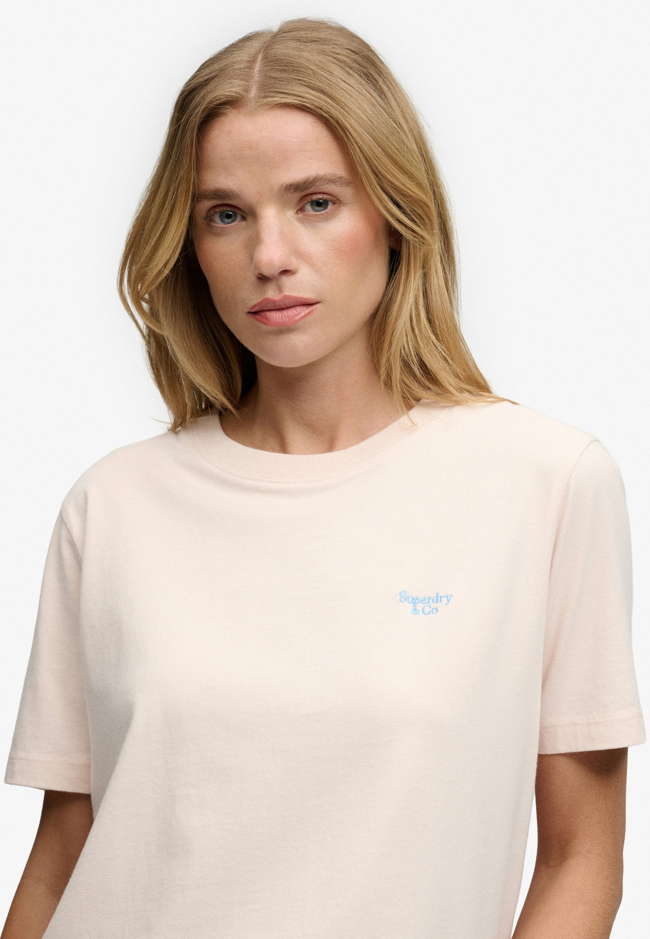 Superdry T-Shirt »SIGNATURE EMB TEE« Baumwolle, relaxed fit