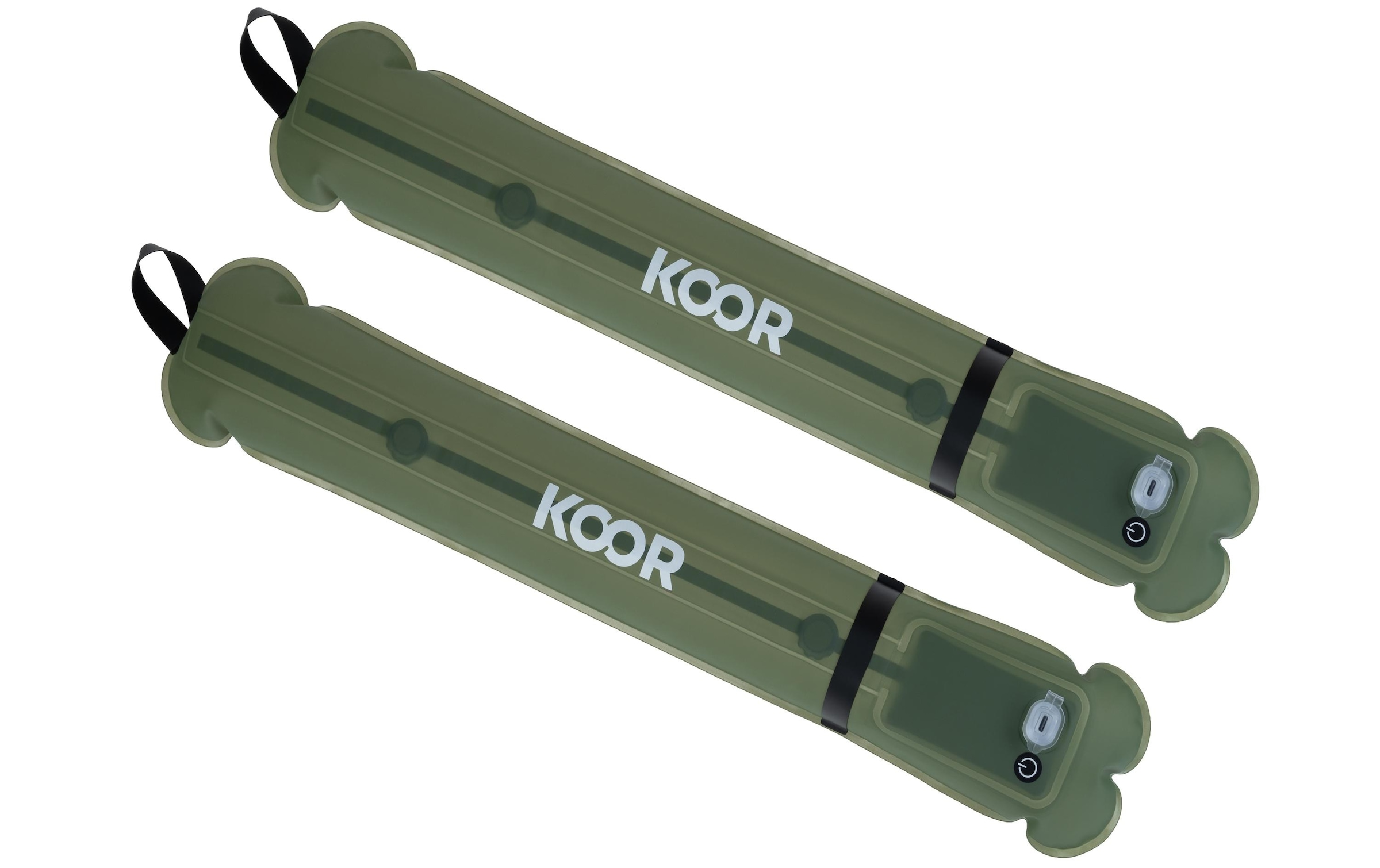 KOOR Lampe de table extérieure »Campinglampe Luceda aufblasbar, 2 Stück«