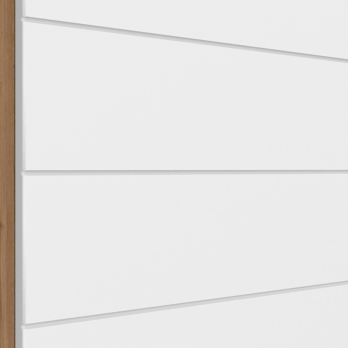KOCHSTATION Armoire basse »KS-Luhe« 60 cm de large, façades MDF de haute qualité avec lisse horizontale