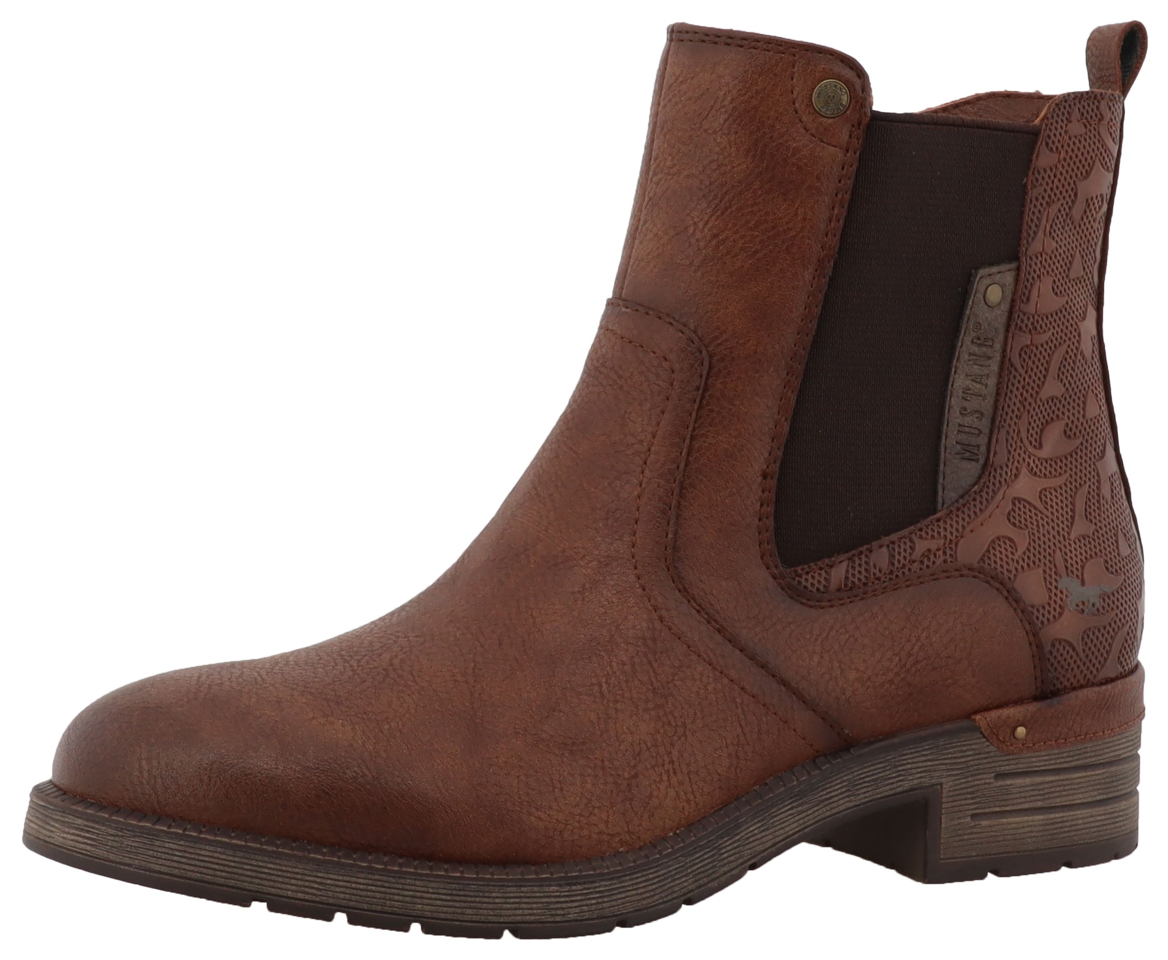Mustang Shoes Bottes d'hiver »Gelja«  Bottine, boots d’hiver avec languette d’enfilage