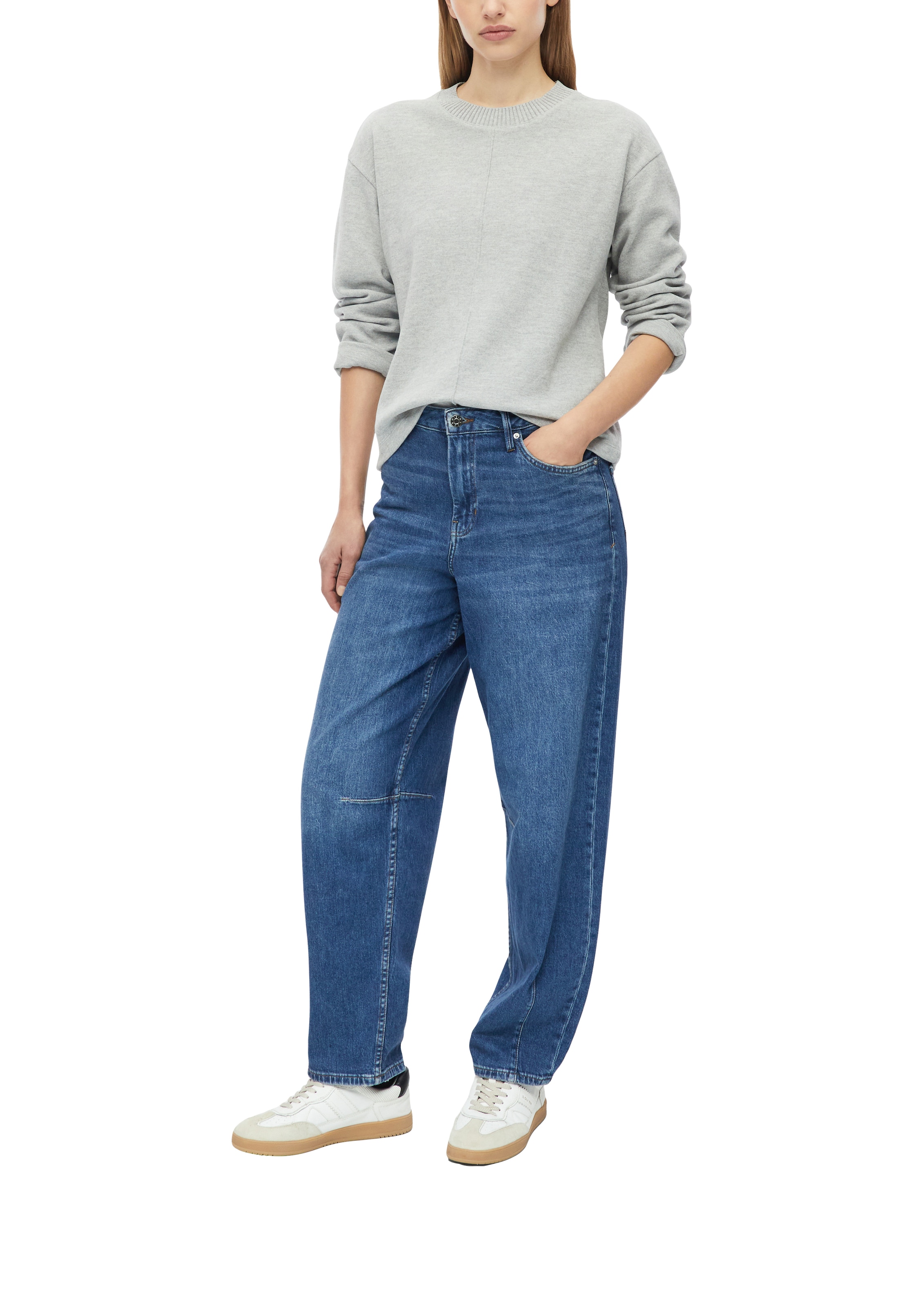 s.Oliver Sweat-shirt , Coupe décontractée avec épaules tombantes
