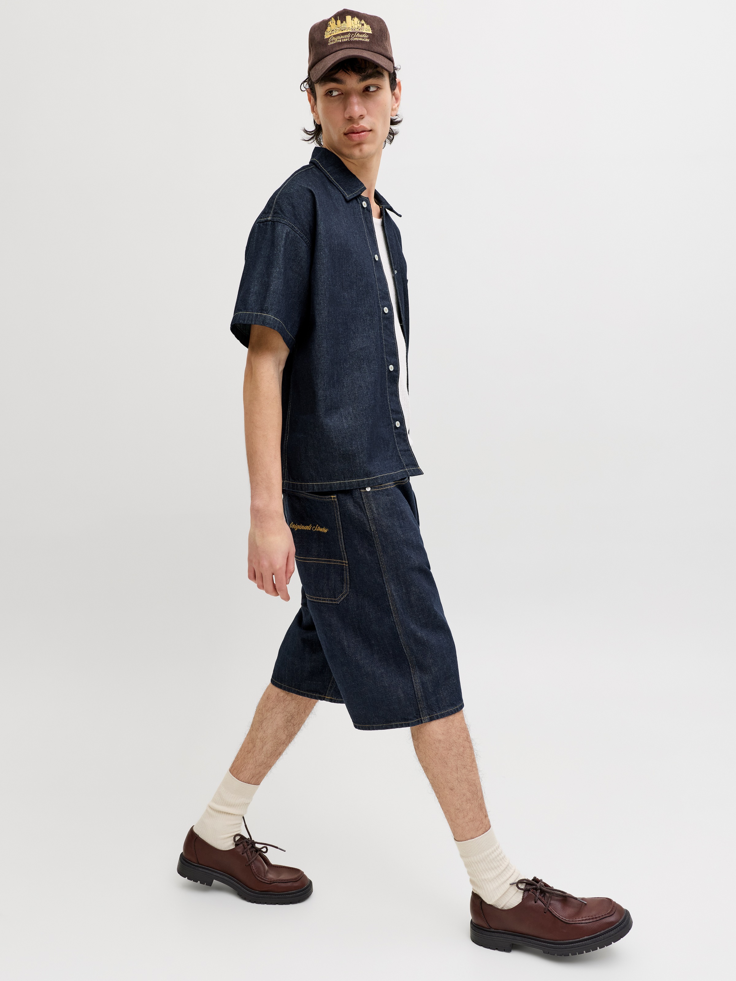 Jack & Jones Pantalon 3/4 »JJIALEX JJNORREBRO SHORTS SQ 400«  style Five-Pocket