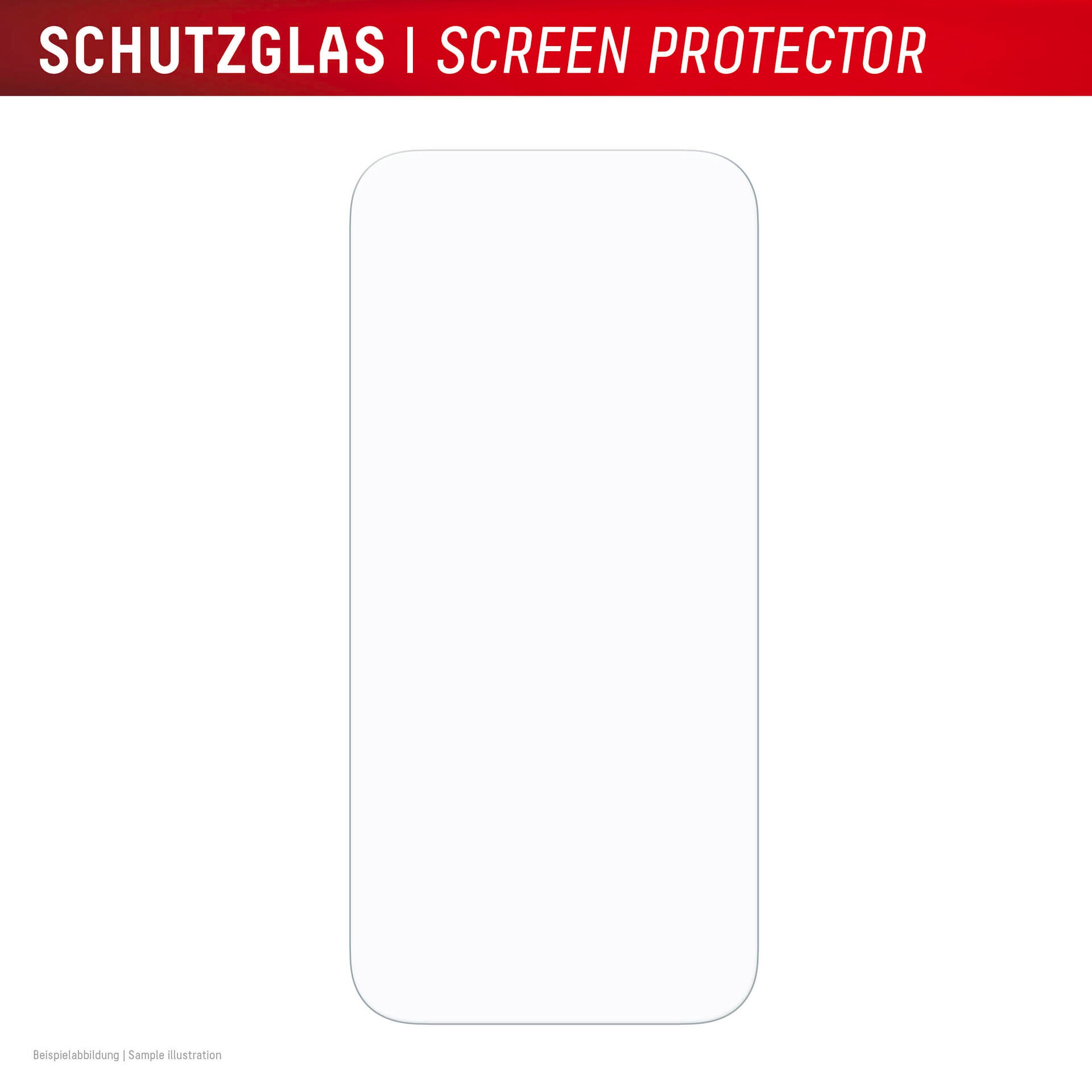 Displex Displayschutzglas »Smart Glass Screen Protector« für Apple iPhone Air Displayschutzfolie, Schutzfolie, Bildschirmschutz, kratz- & stossfest