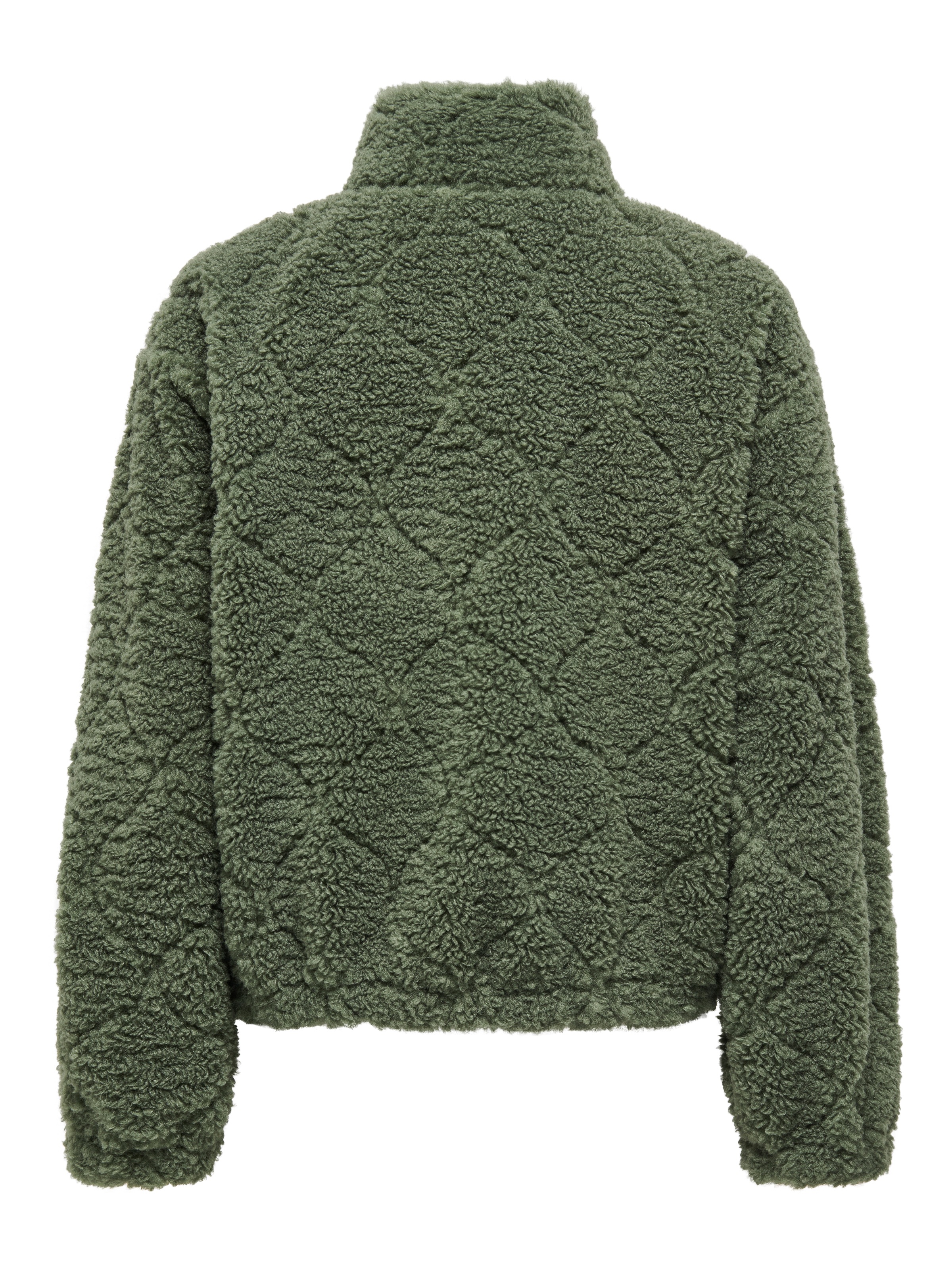 ONLY Sweatjacke »ONLXENA L/S TEDDY BOX SWT«