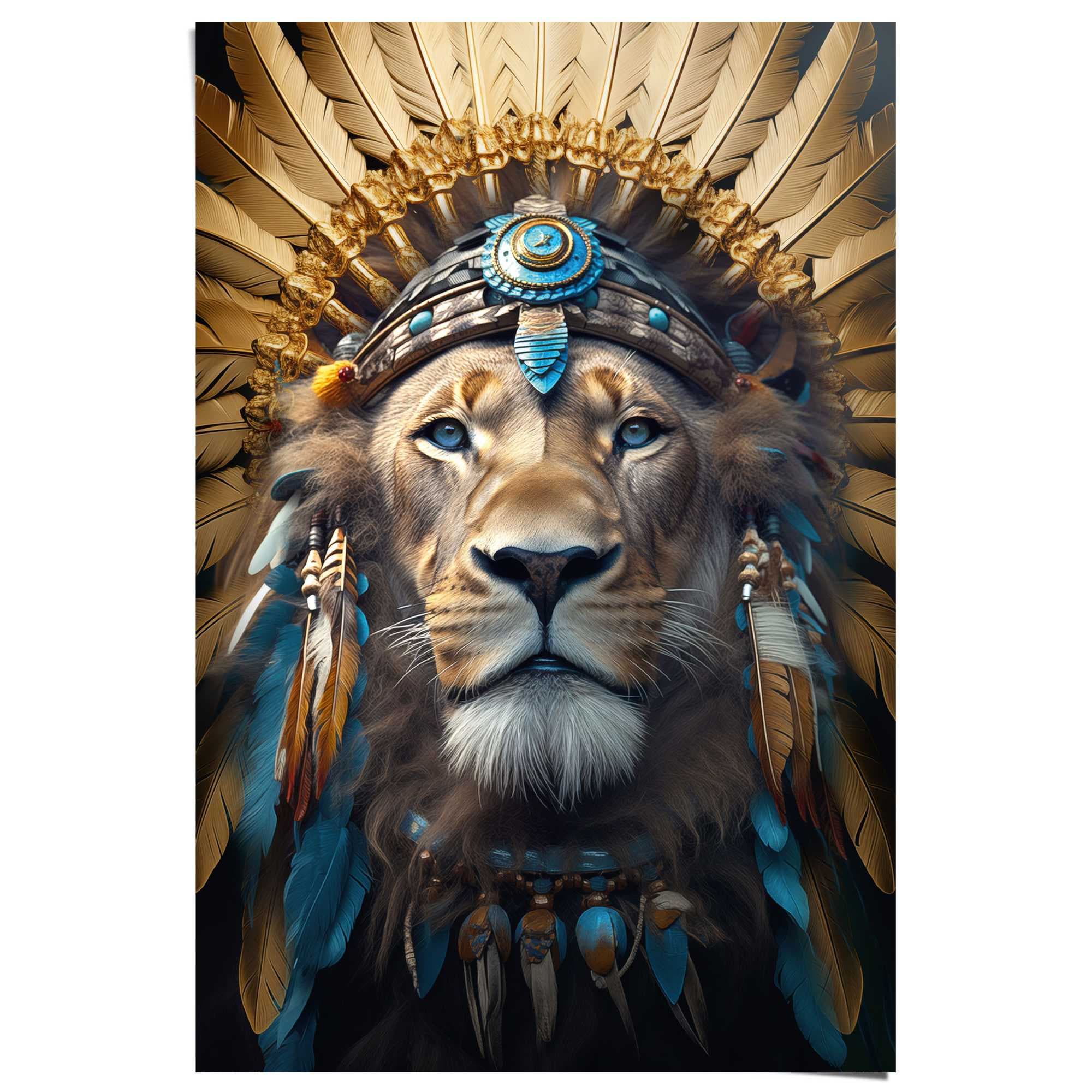 Reinders! Poster »Ornament Lion«