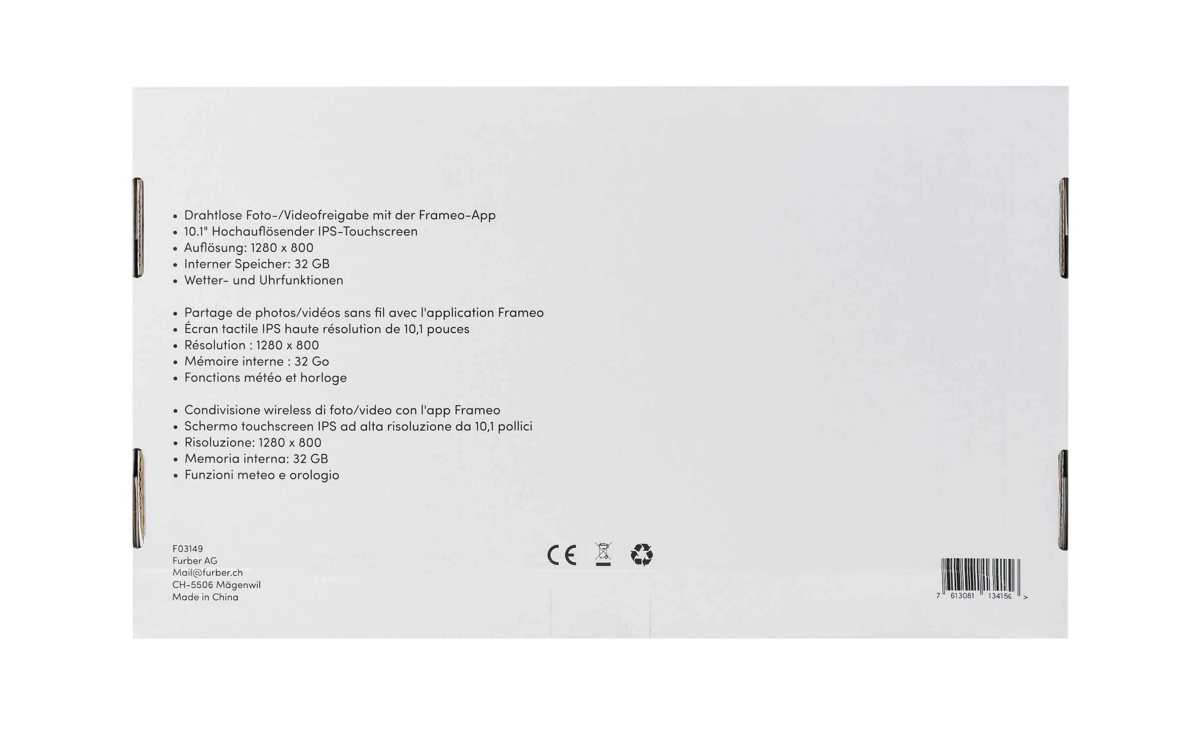 Cocon Digitaler Bilderrahmen 1280 x 800 px Pixel