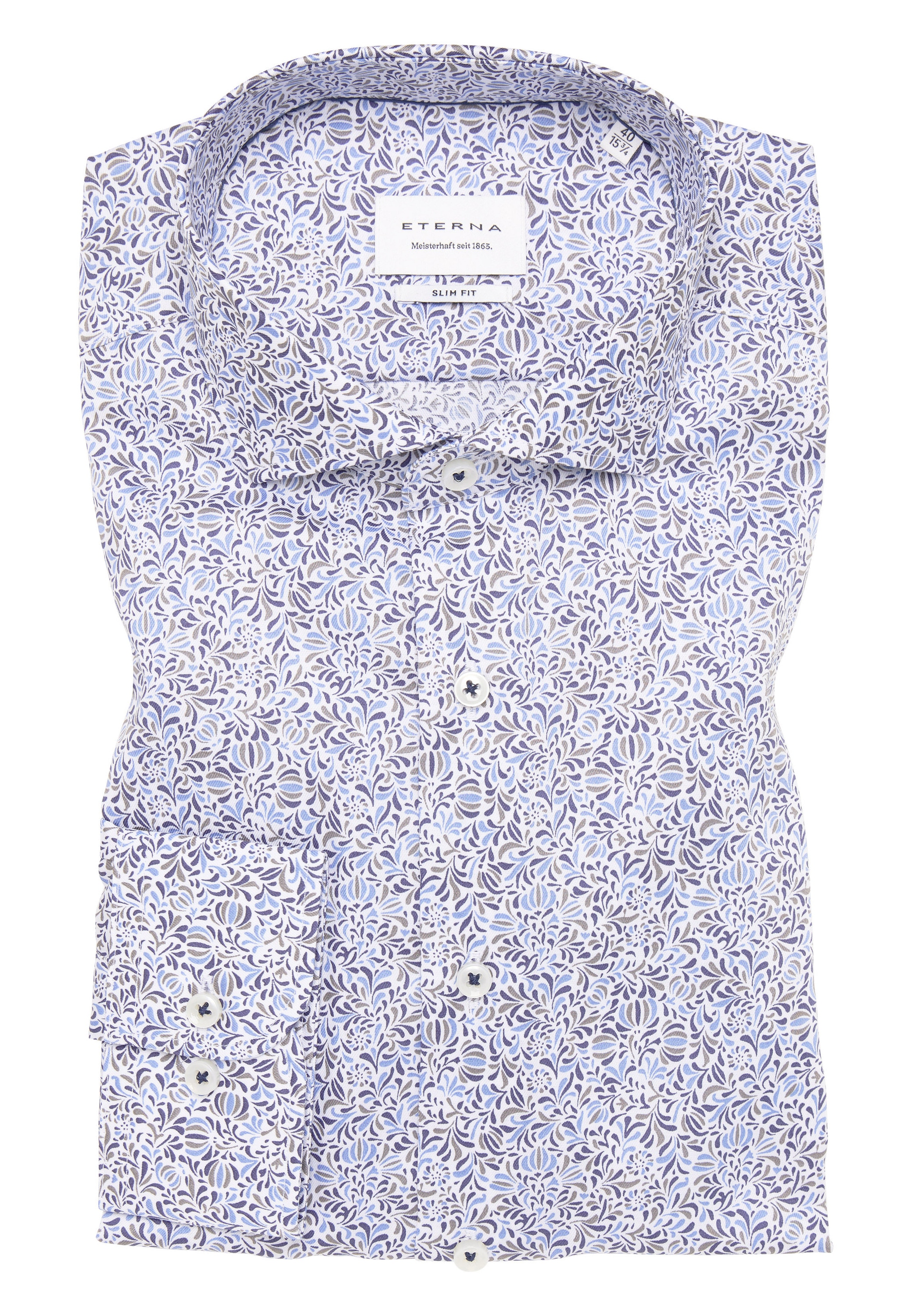 Eterna Chemise à manches longues »SLIM FIT« NON IRON (sans repassage)