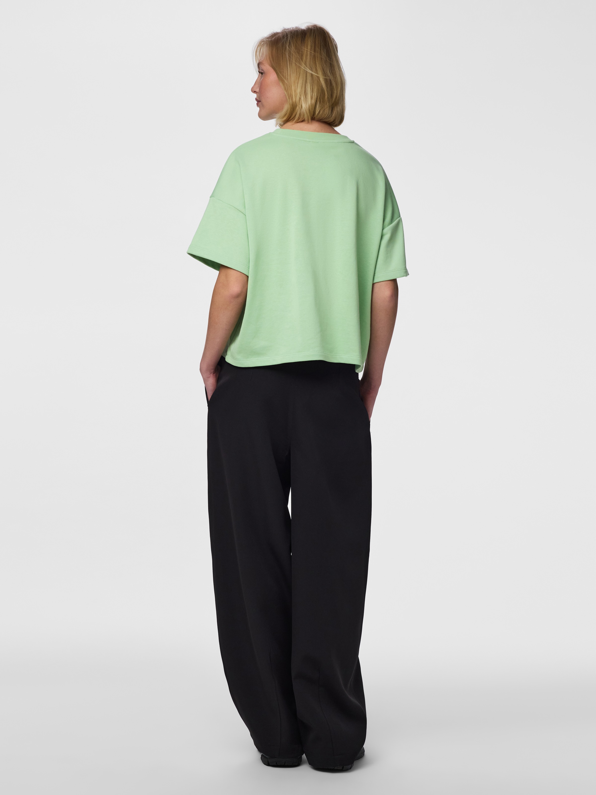 pieces Sweatshirt »PCCHILLI SUMMER 2/4 LOOSE SWEAT NOOS BC«, Baumwollmischung, loose fit
