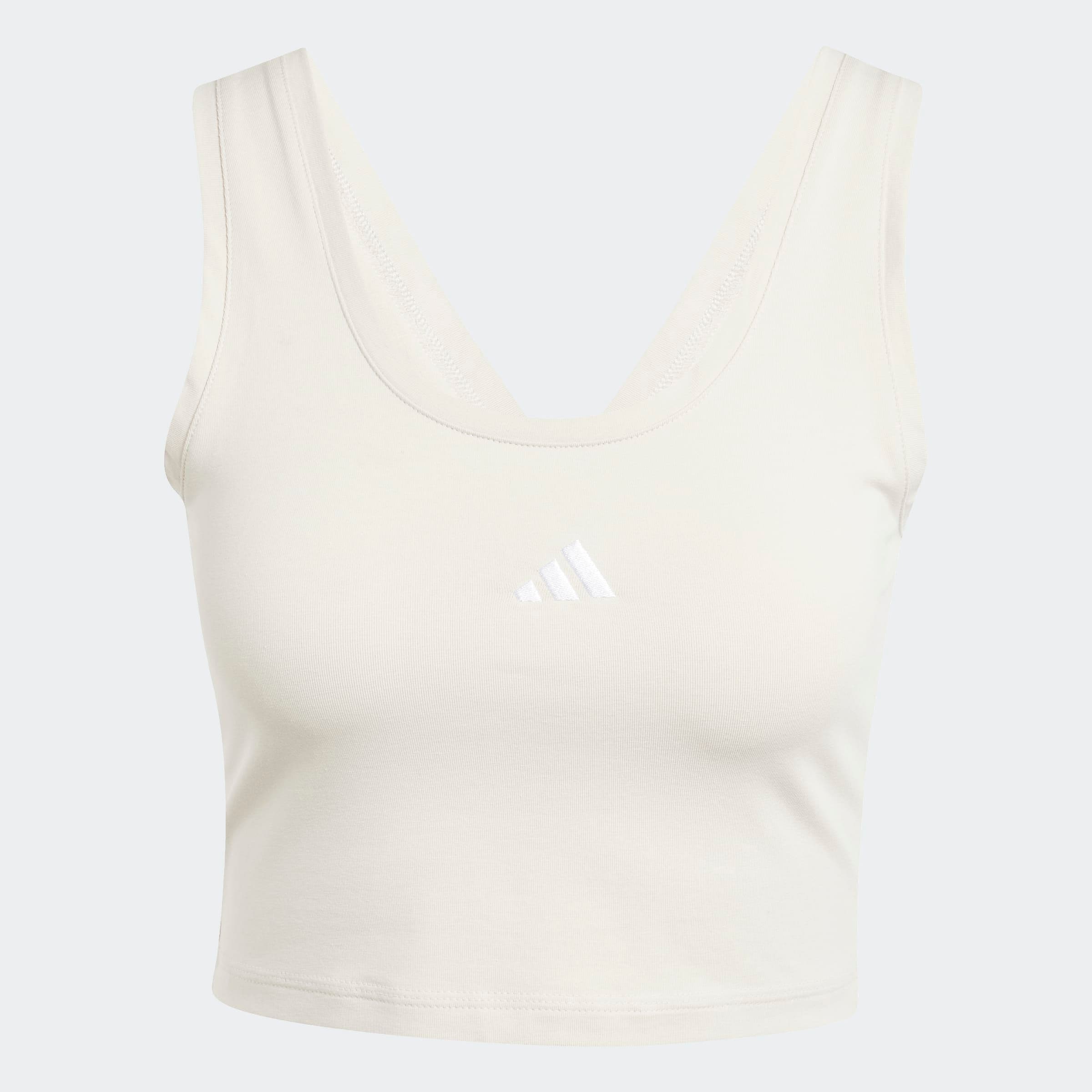adidas Sportswear Tanktop »ESSENTIALS SMALL LOGO COTTON LIFESTYLE« schmale Passform, leichtes und luftiges Design