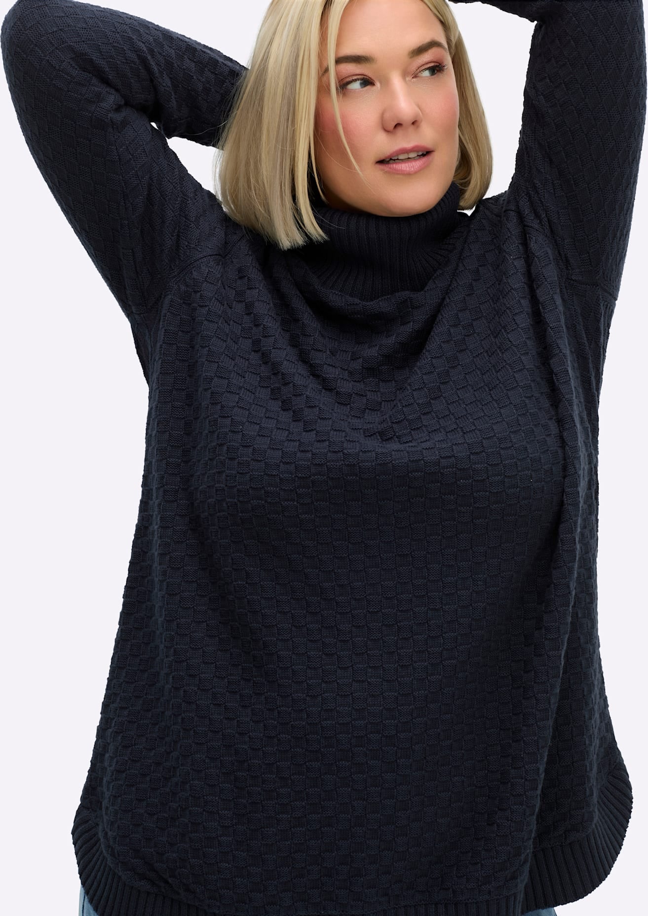 Sheego Rollkragenpullover »Pullover«
