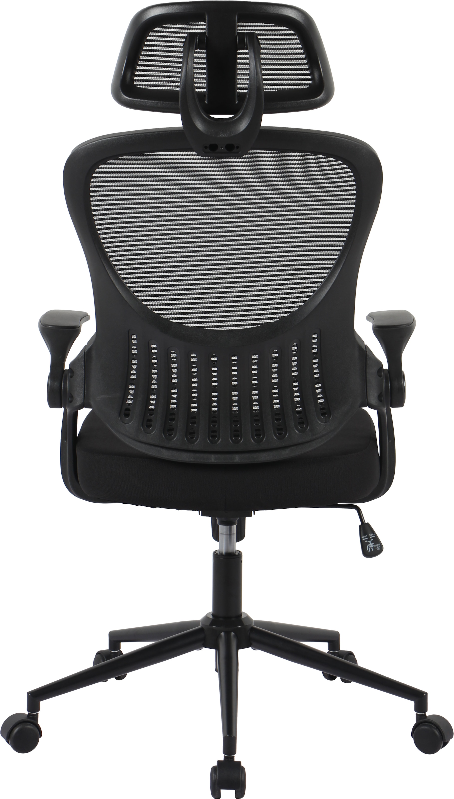 GOODproduct Chaise de bureau »Uvell« () Climat d'assise agréable, appui-tête réglable, compartiment au dossier