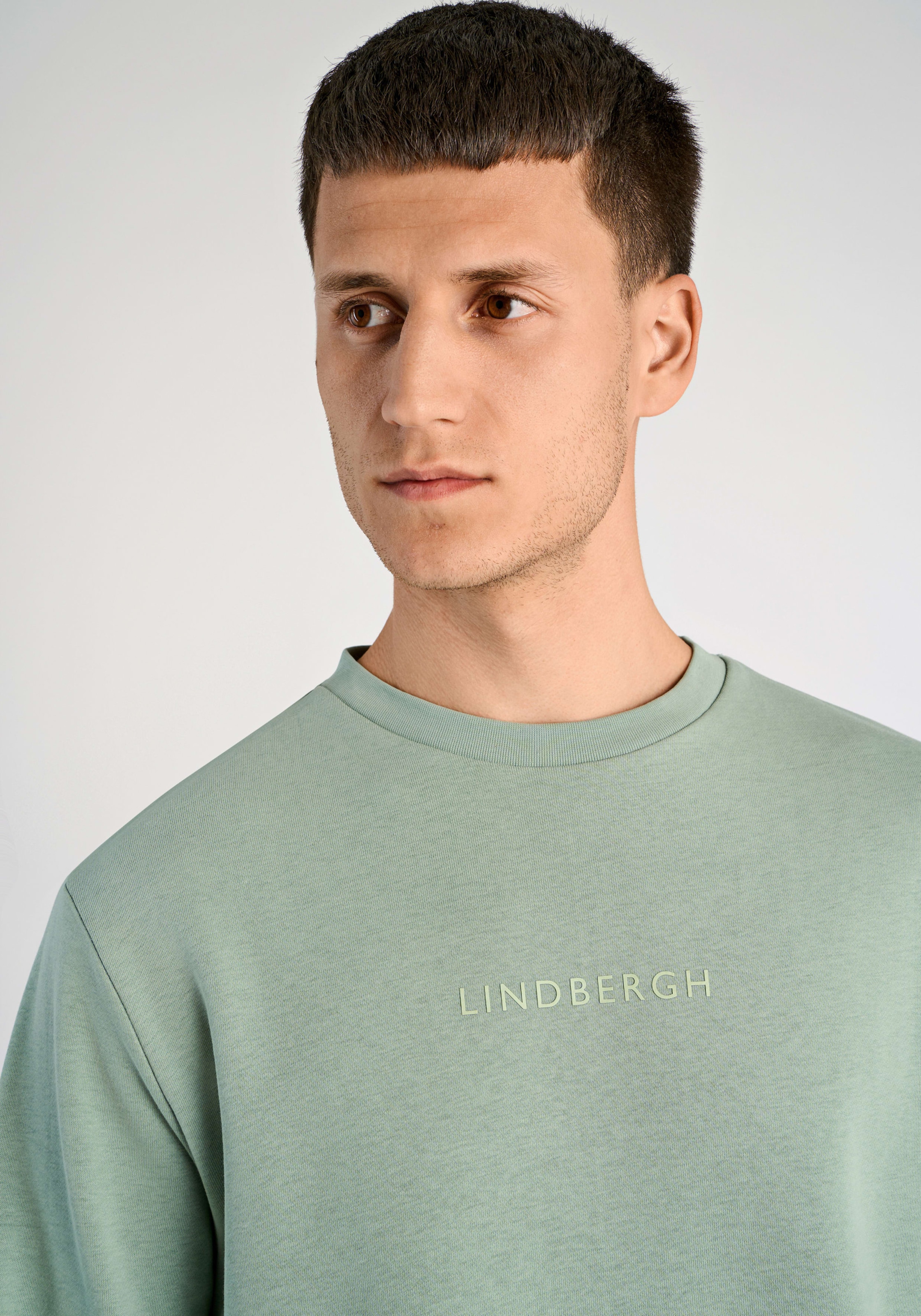LINDBERGH Pull , mit Logo-Print
