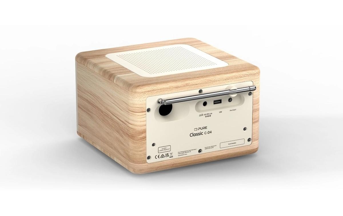Pure Radio numérique (DAB+) »Classic C-D4« ( 15 W)