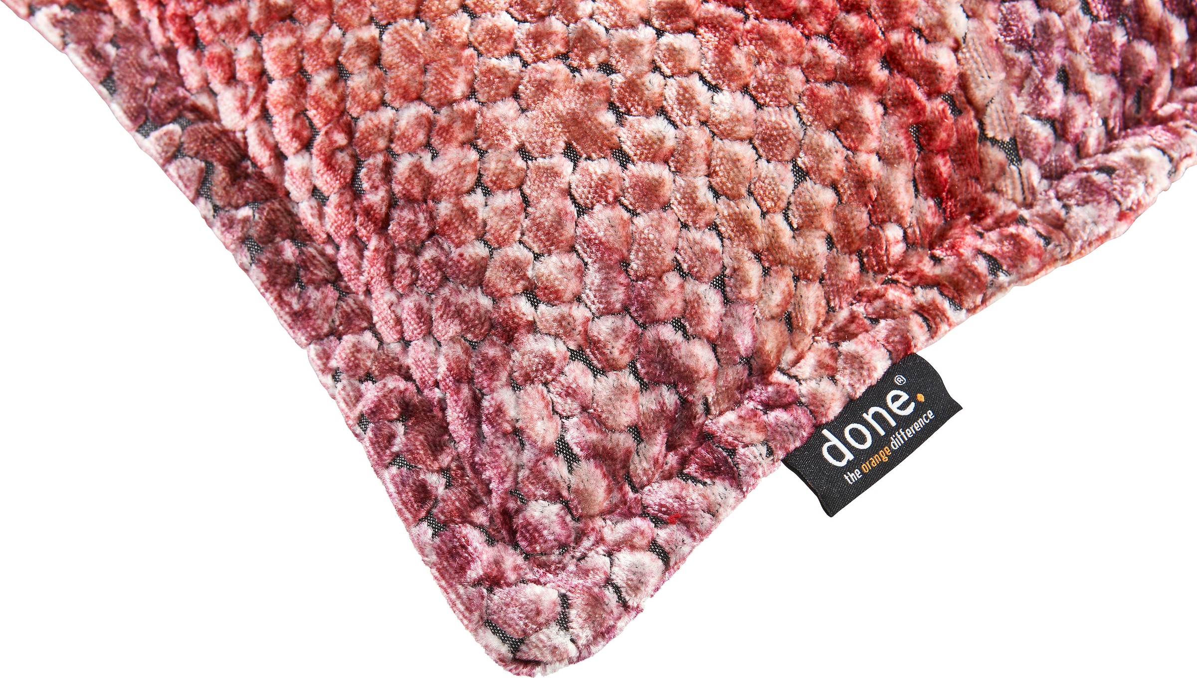 done.® Dekokissen »Glam Colour« Reissverschluss, Ohne Füllung, meliert