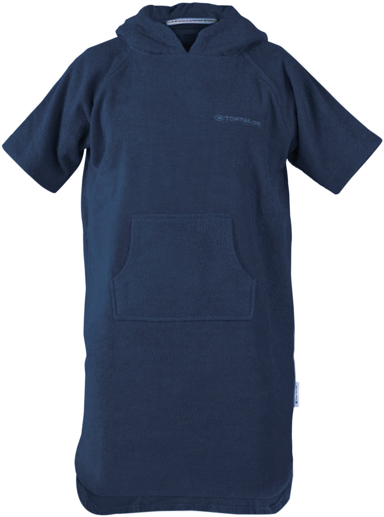 TOM TAILOR HOME Poncho de bain »Surfponcho COLOR BATH« 1 cuis avec cordon, sac banane, très absorbant, coton, aussi en tailles enfants