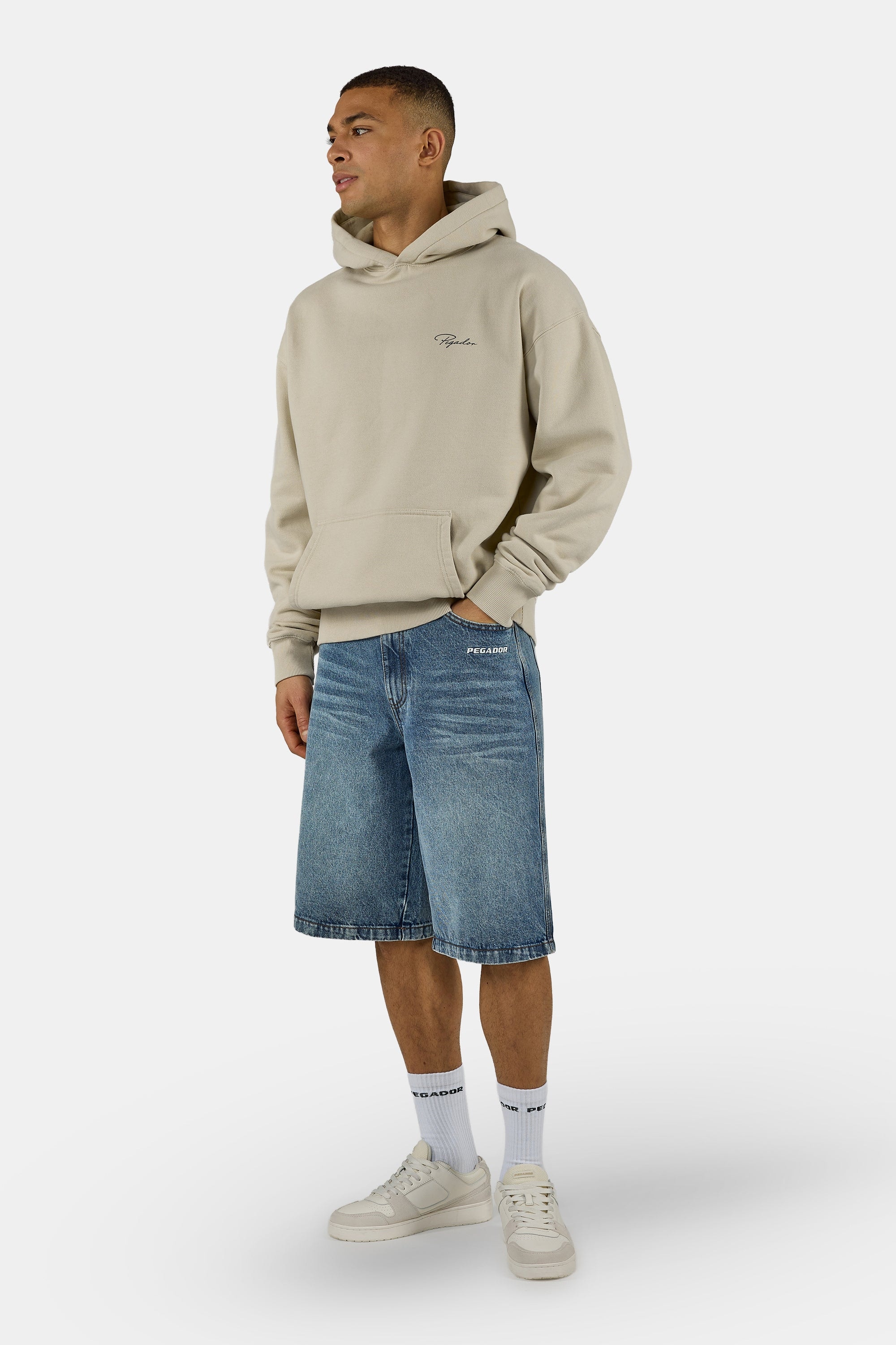 PEGADOR Kapuzensweatshirt »Pike Oversized Hoodie«, Baumwollmischung, oversize
