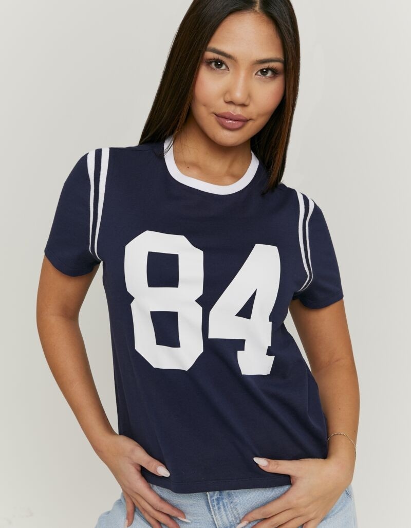 Tally Weijl T-Shirt »STSCOORCUN2« Baumwolle , Statement-Shirt mit Rundhals-Ausschnitt und Druck