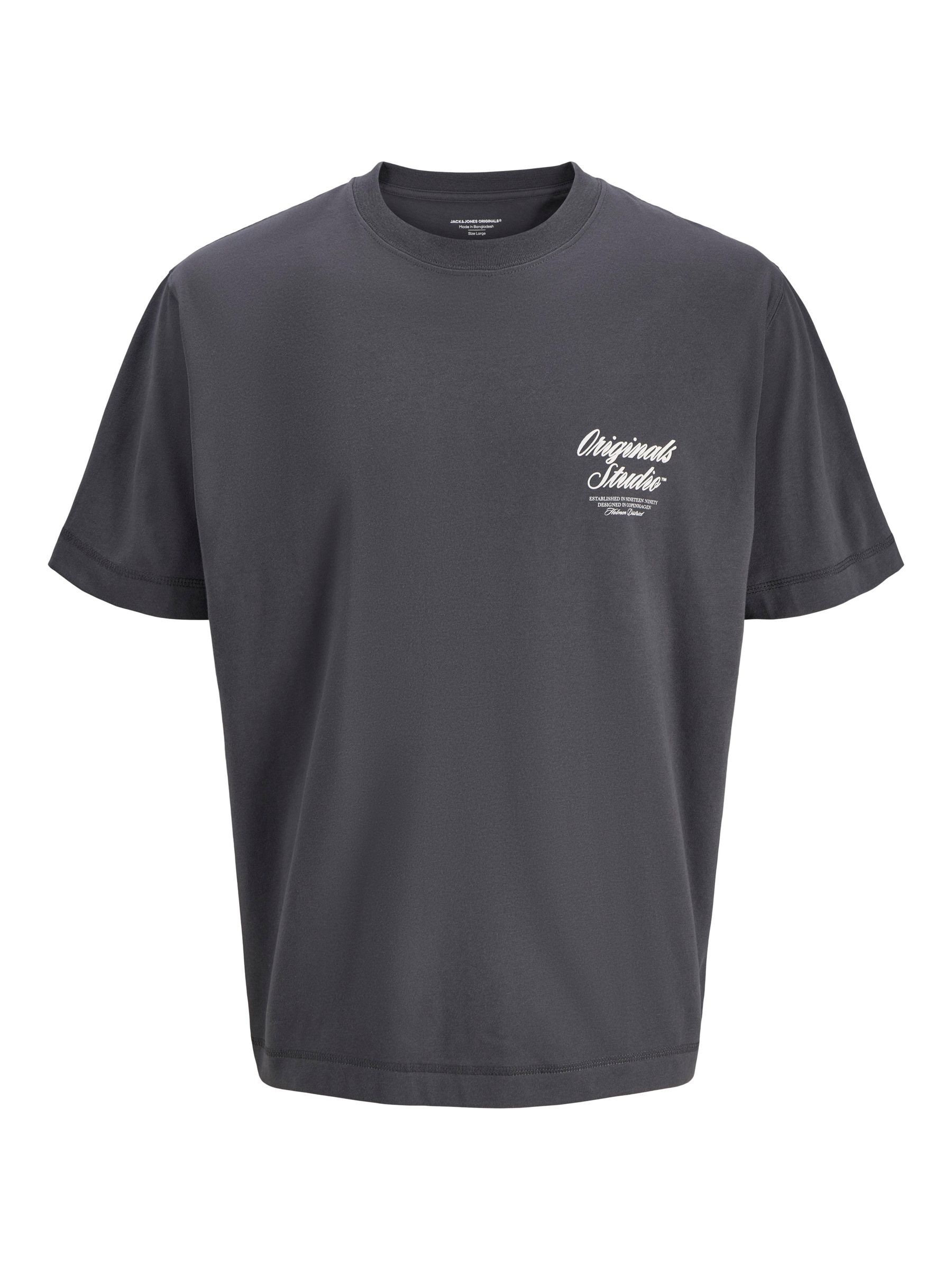 Jack & Jones PlusSize Kurzarmshirt »JORNORREBRO TYPO TEE SS CREW NECK  PLS«, mit Schriftzug
