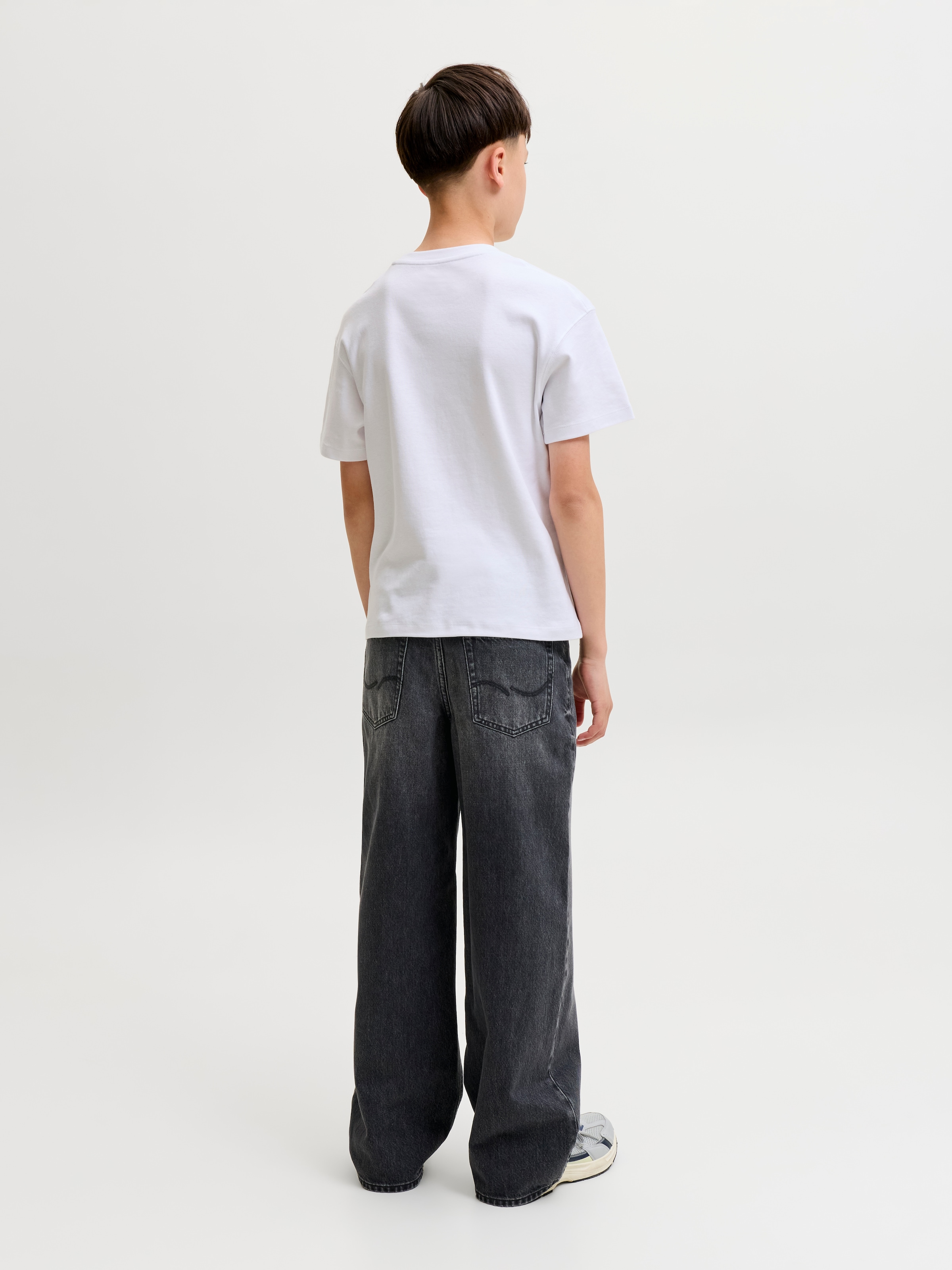 Jack & Jones Junior Weite Jeans »JJIDAVE JJORIGINAL ST 361 SN JNR« Baumwolle, weit