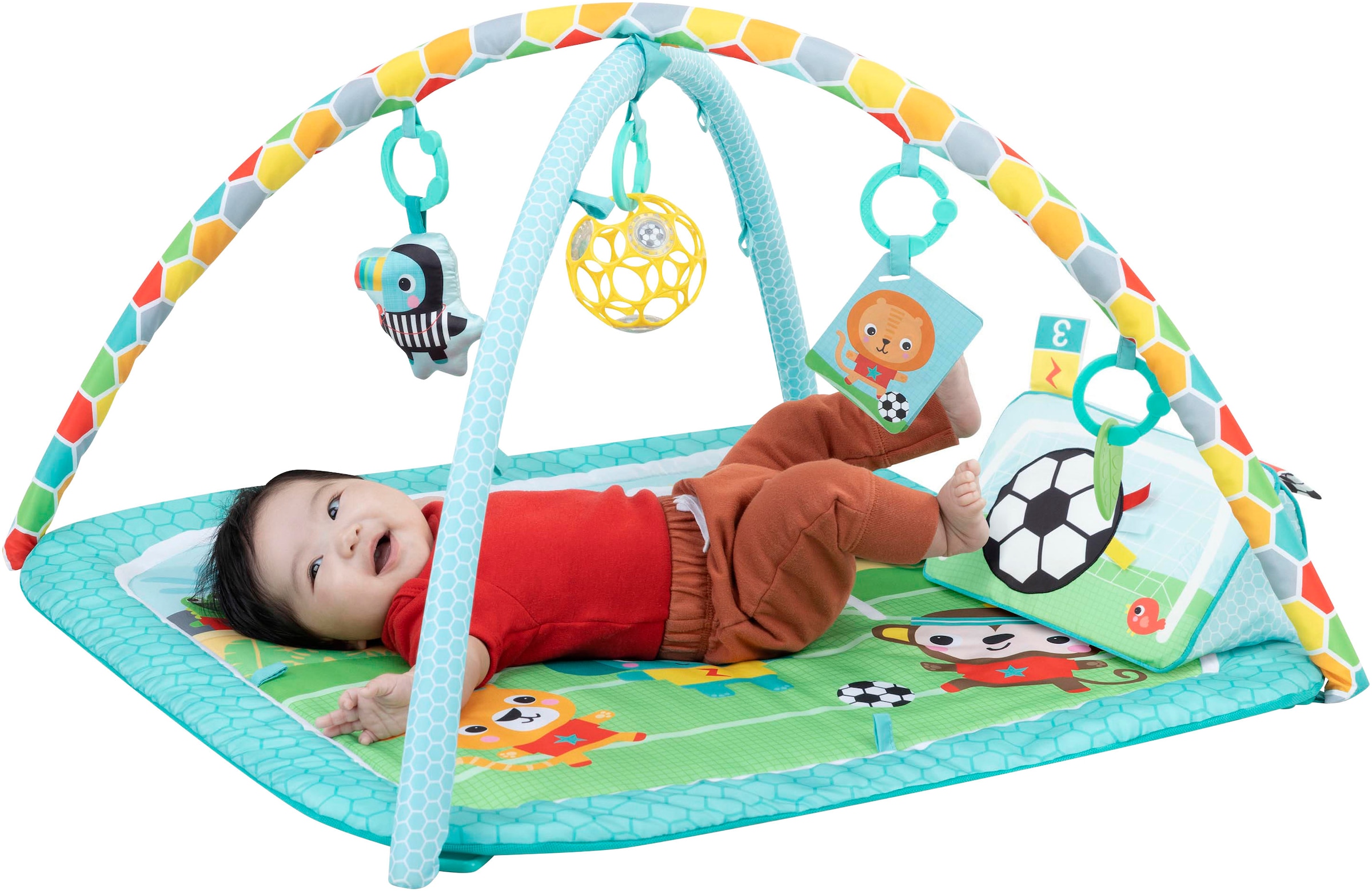 Bright Starts Spielbogen »Grip & Kick Activity Gym« mit Licht- und Soundeffekt