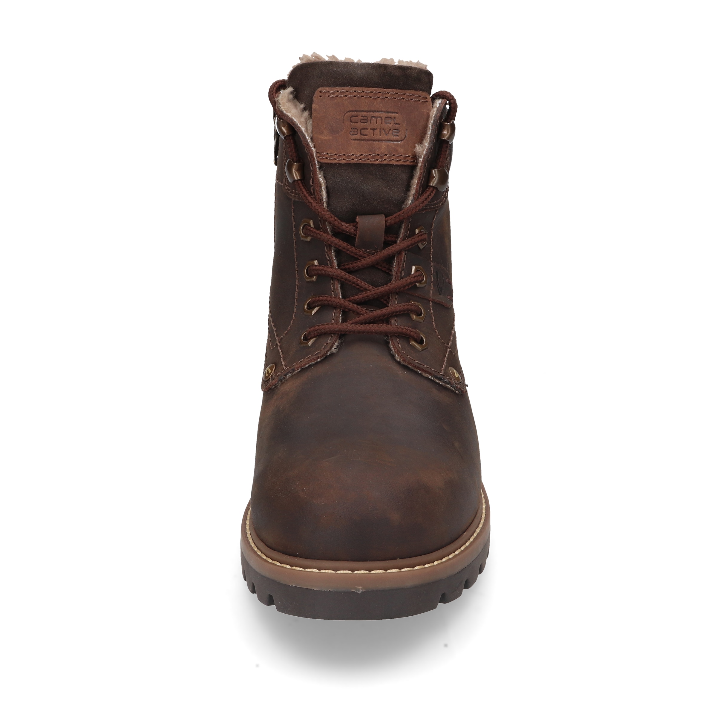 camel active Bottes d'hiver  bottes à lacets avec semelle profilée et doublure chaude