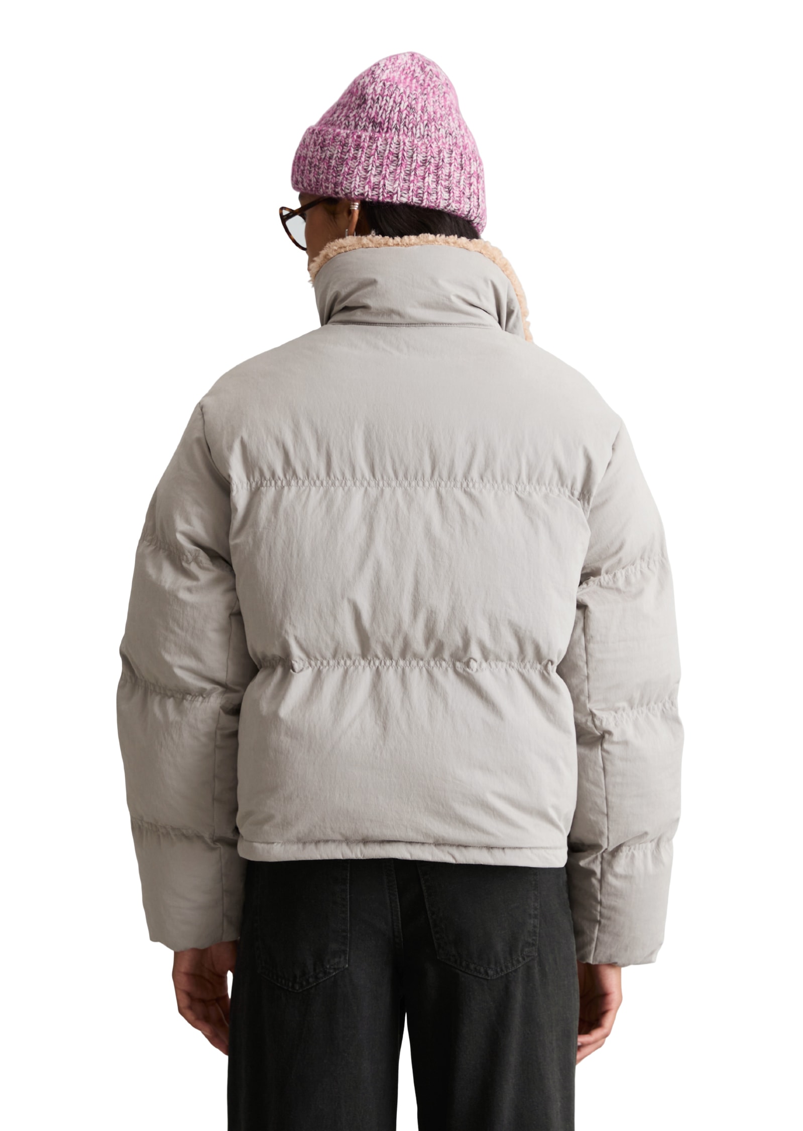 Marc O'Polo DENIM Veste d'extérieur regular avec col en peluche Teddy doux