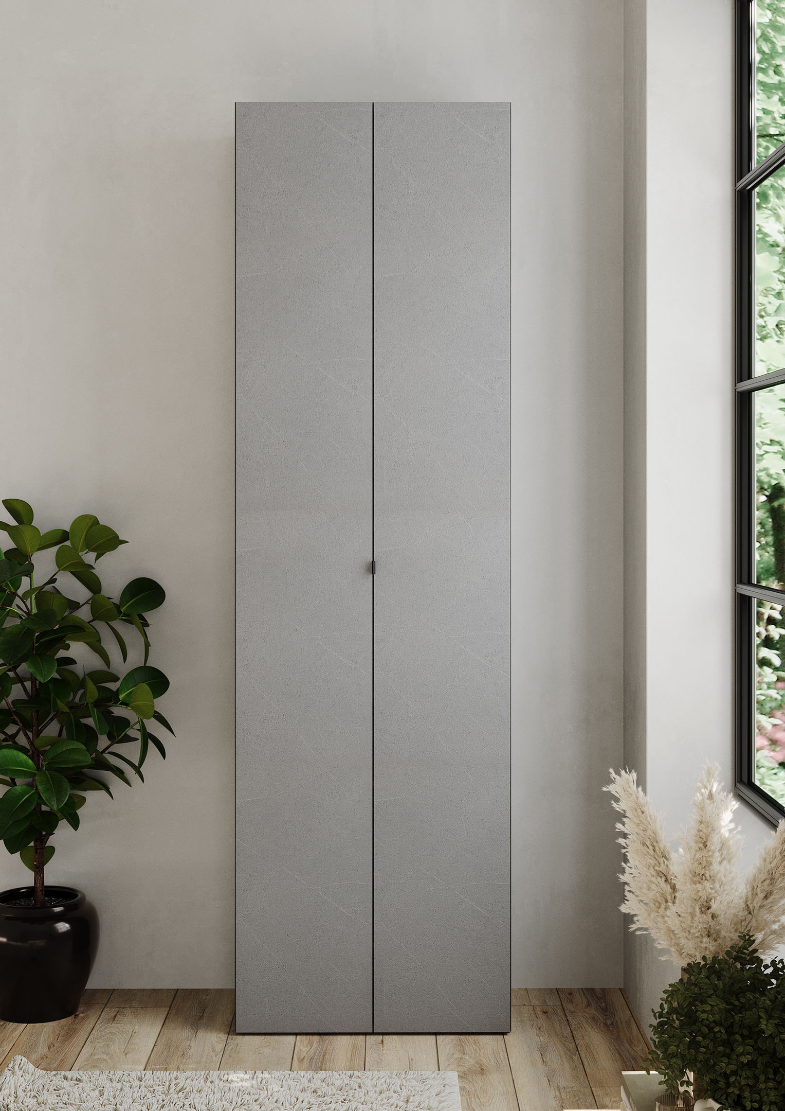 INOSIGN Schuhschrank »Pratiko Breite 63 cm, Höhe 212 cm, Schuhregal mit 11 Ebenen,« Schuhkommode, 2 Türen, Platz für bis zu 27 Paar Schuhe