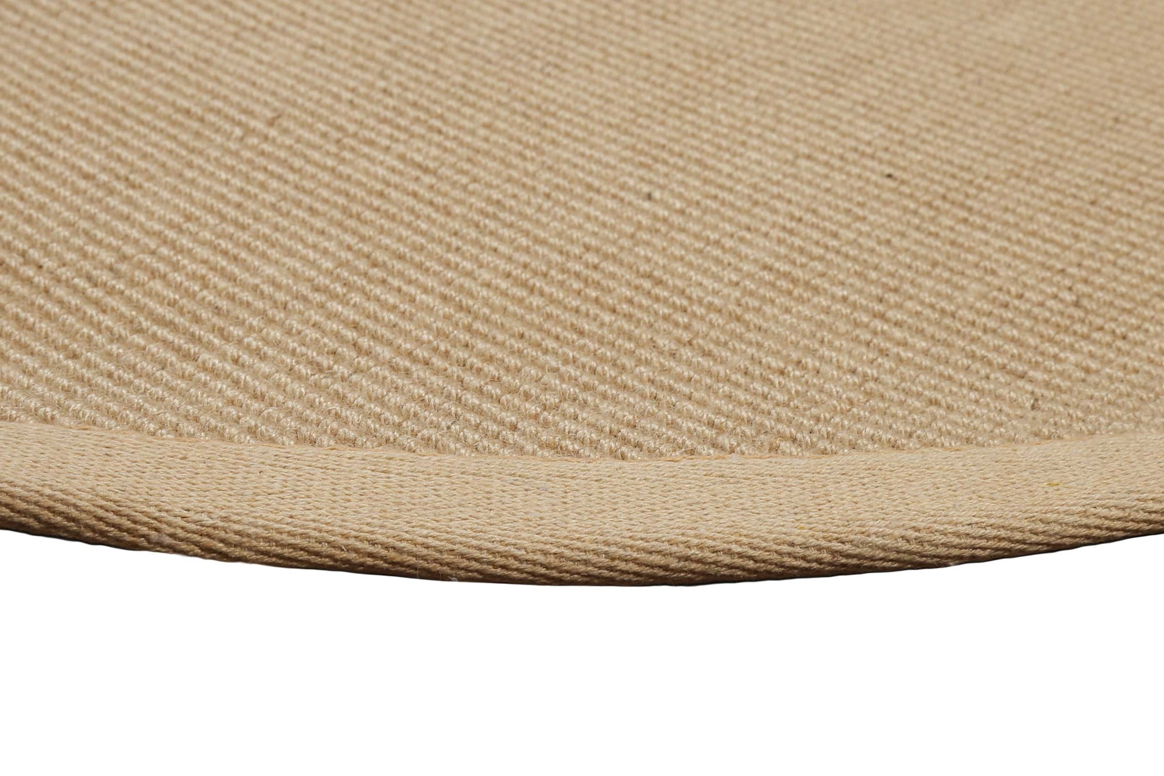 Wecon home Teppich »Hugo one« rund 5 mm Höhe Naturfaser, Jute, Sisal-Optik, modern, pflegeleicht, Wohnzimmer