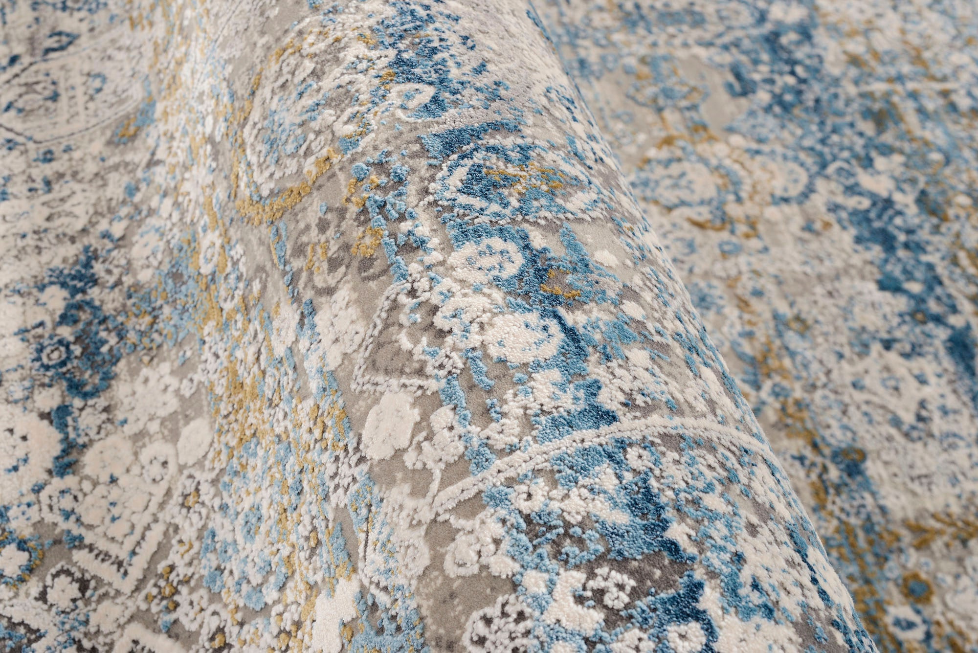 OCI DIE TEPPICHMARKE Teppich »Tradi« rechteckig 8 mm Höhe Glanz Viskose, mit Fransen, Wohnzimmer