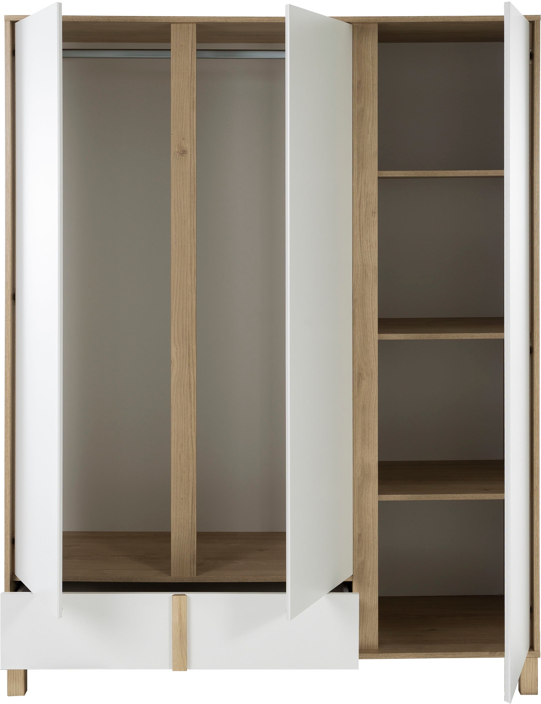 Gami Ensemble de chambre à coucher »ARIA« Set, 3 tlg. Ein sehr funktionaler Kleiderschrank