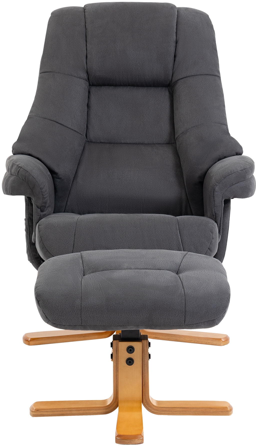 Duo Collection TV-Sessel »Bordeaux« mit Hocker und Relaxfunktion, 360 Grad drehbar