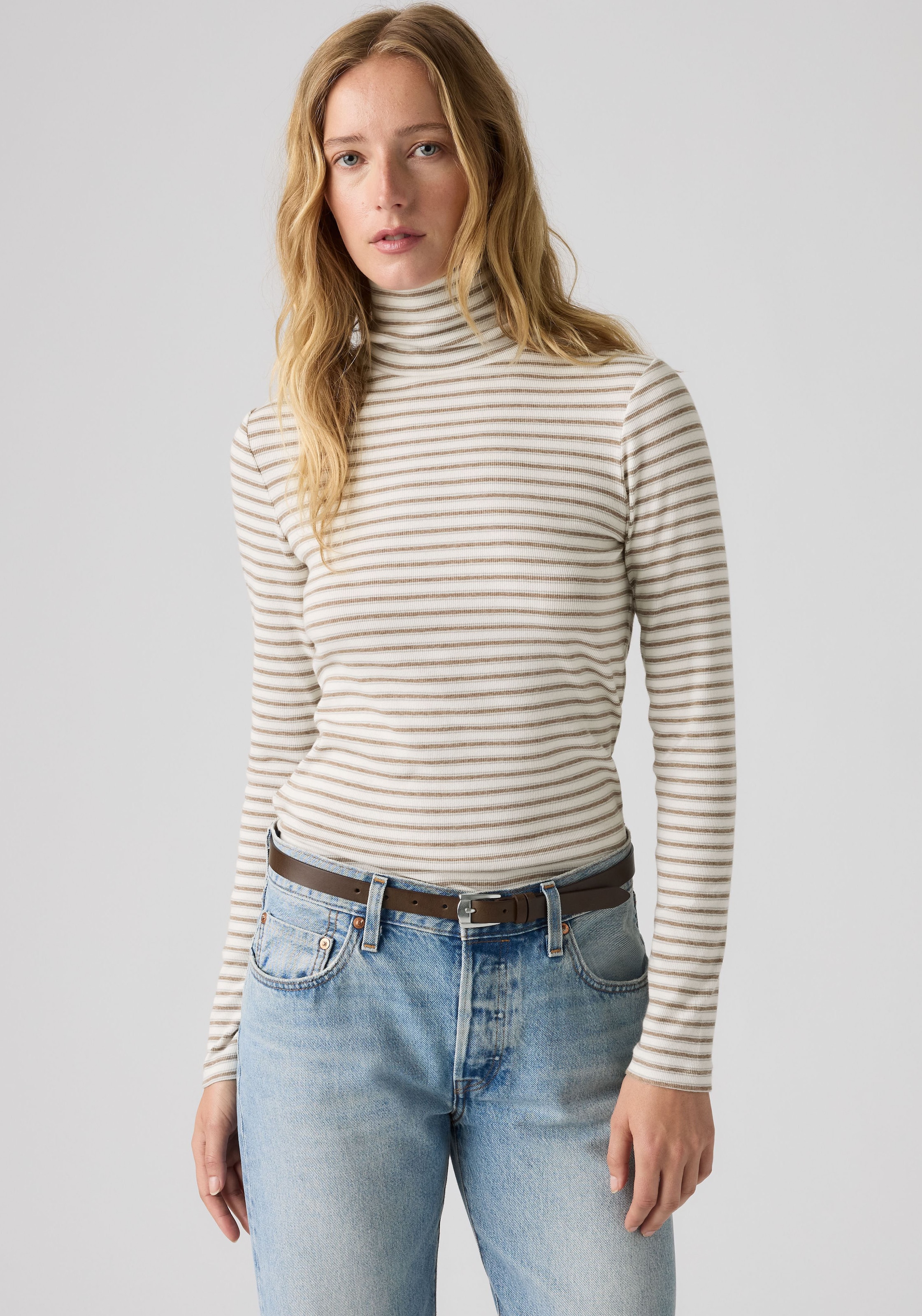 Levi's® T-shirt à col roulé »HAYES LS LAYERING TURTLENECK« Col roulé haut fermé