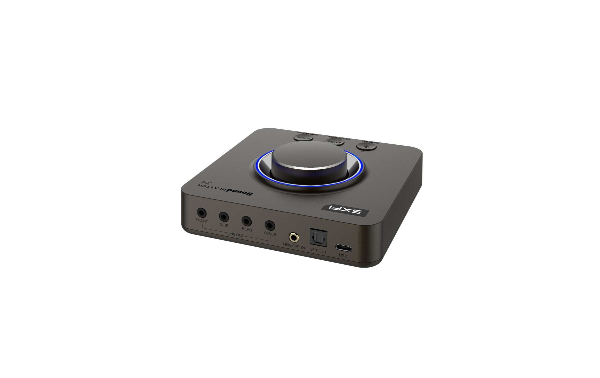 Creative USB-Soundkarte »SoundBlaster X4« PC-Mac