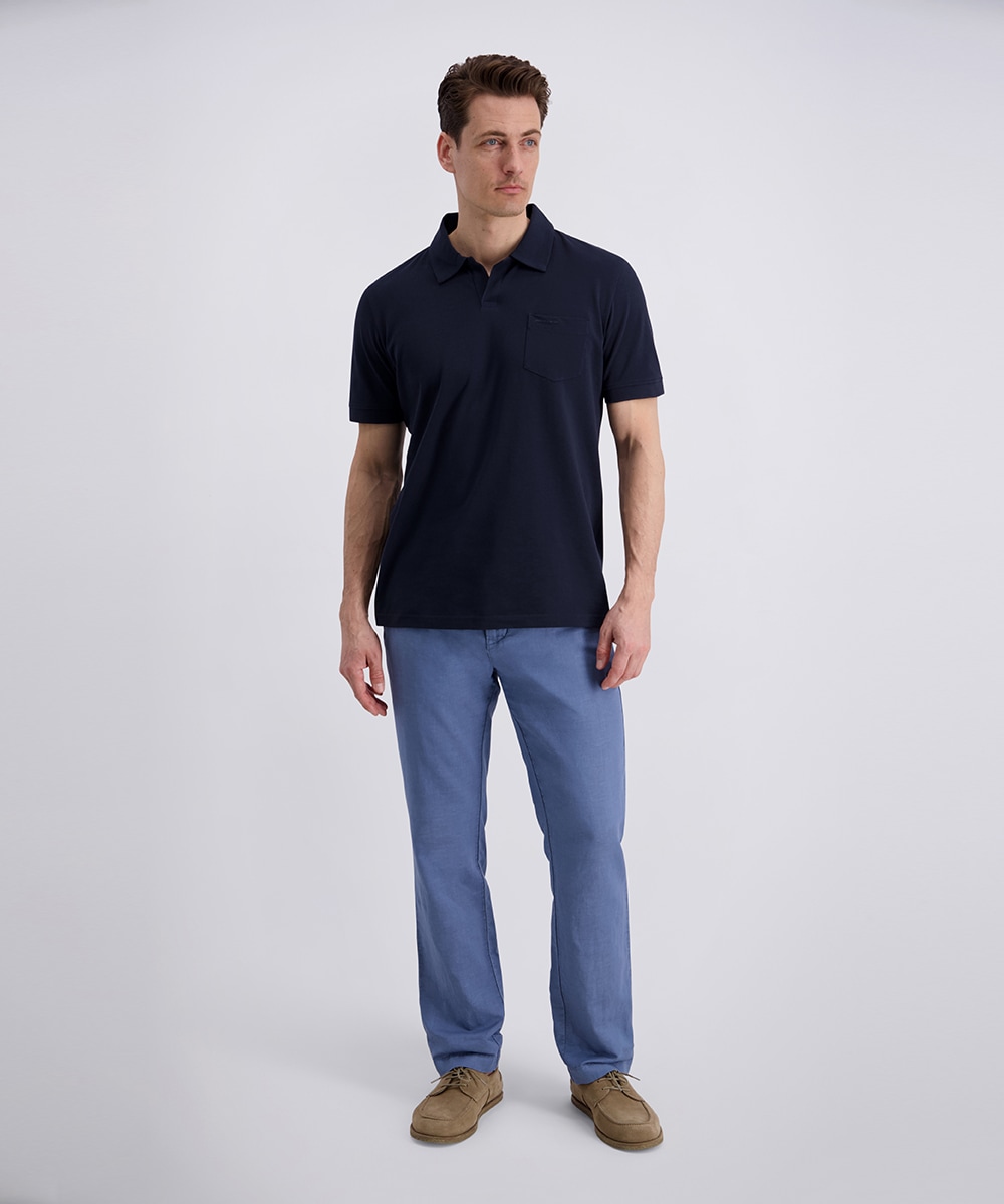 Pierre Cardin Leinenhose »Chino Clemont Leinen Mix«  mit elastischem Bund und Kordelzug