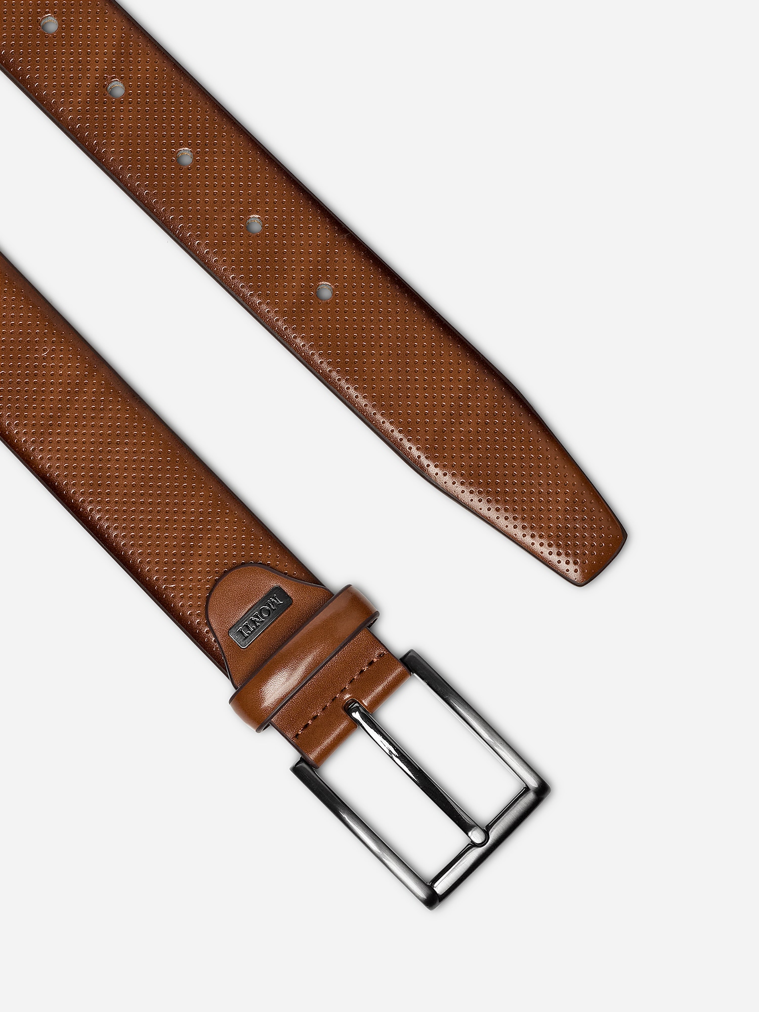 MONTI Ledergürtel »DUBLIN«, mit Lochstruktur