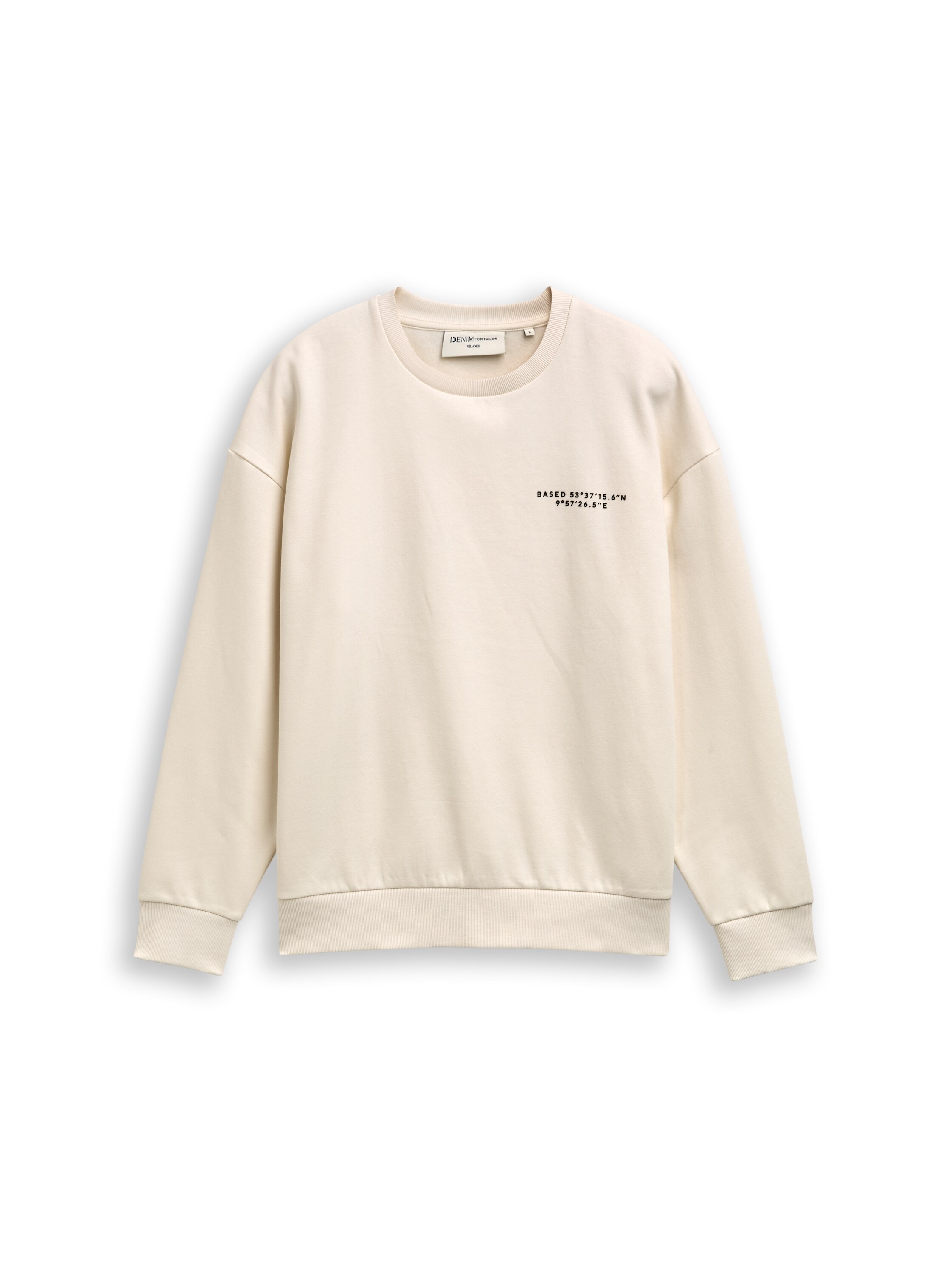 TOM TAILOR Denim Sweatshirt , mit Schriftzügen
