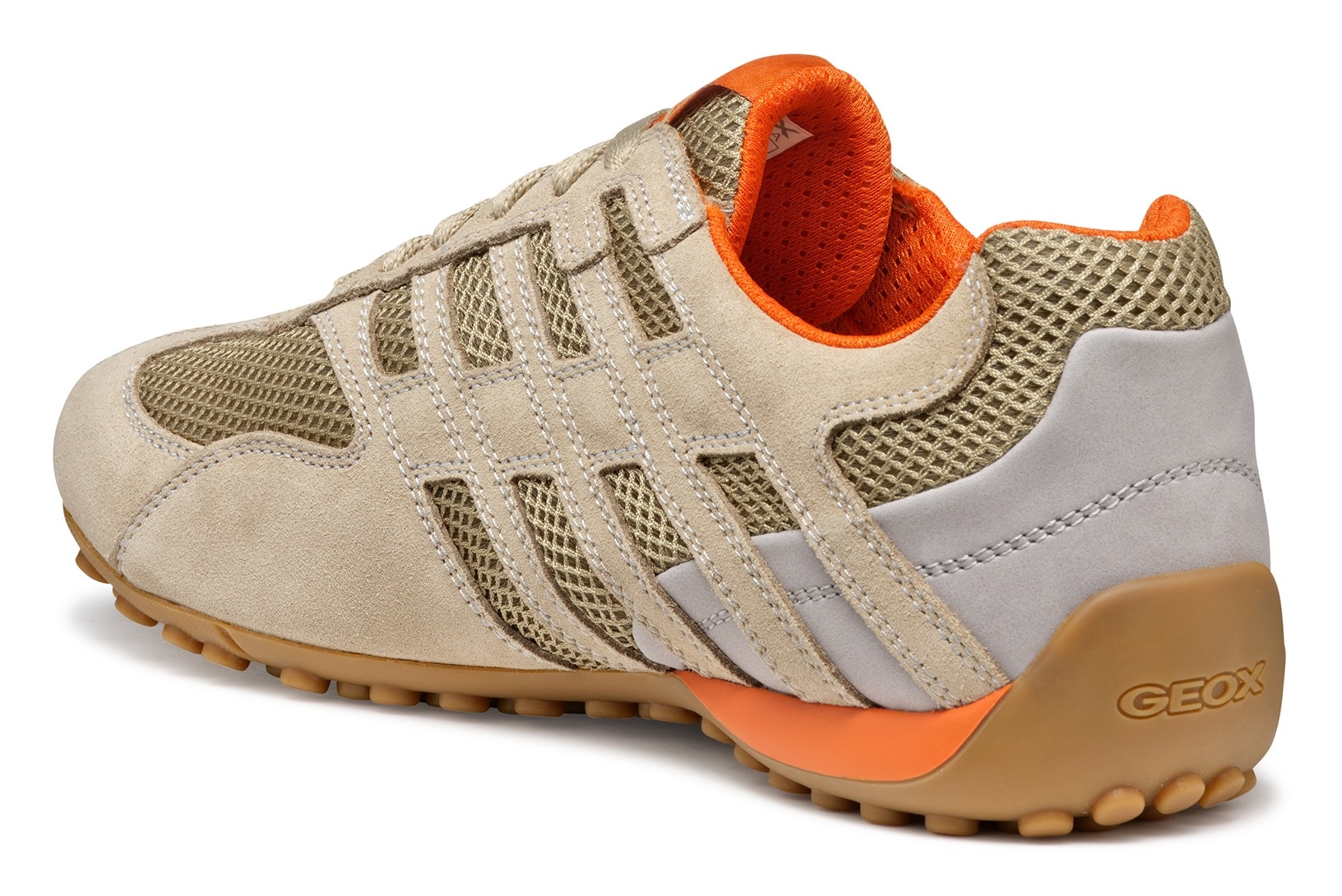 Geox Schnürschuh »U SNAKE ORIGINAL«  , Schnürschuh, Freizeitschuh, Trekking Sneaker mit Lederinnensohle