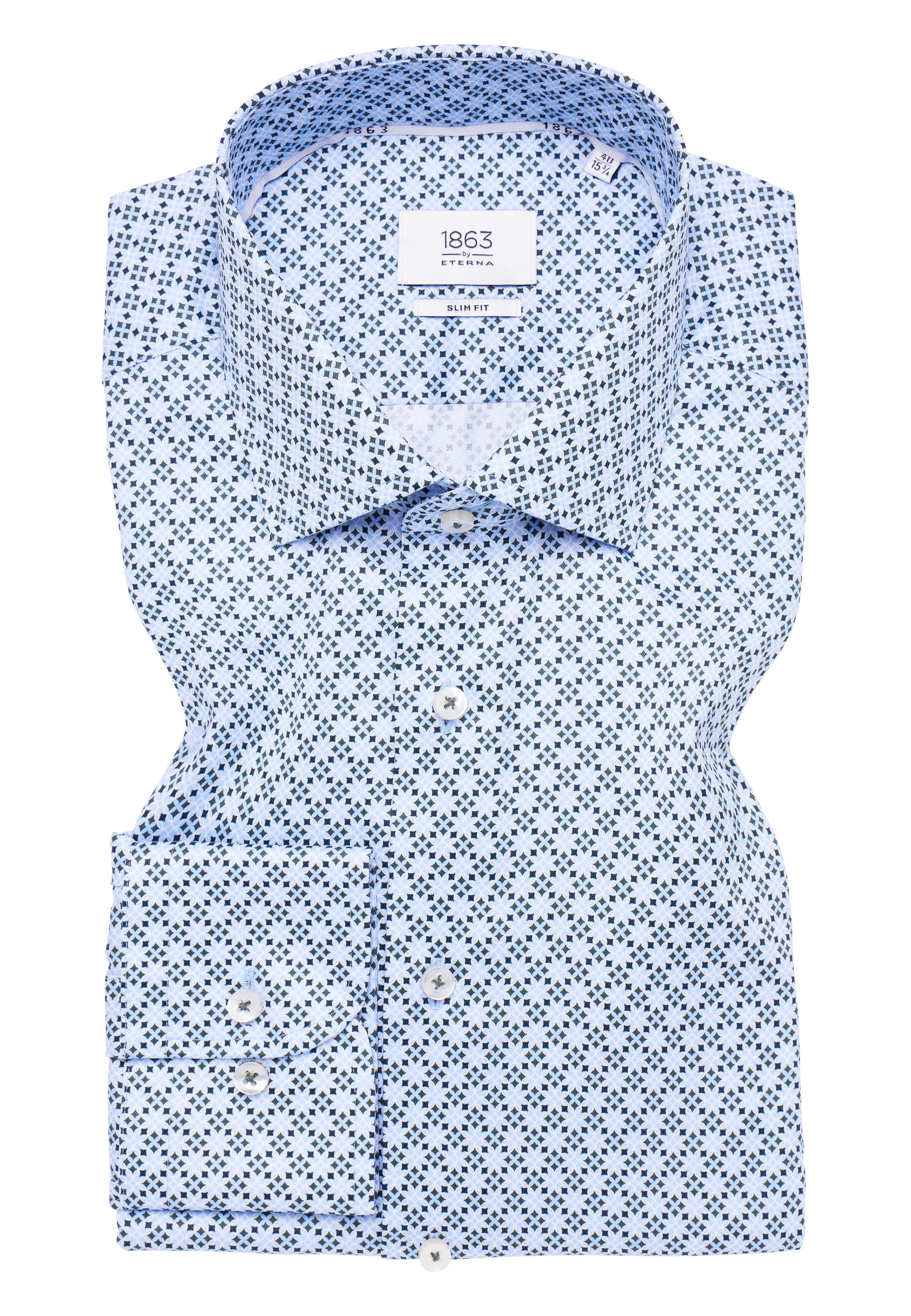 Eterna Chemise à manches longues »SLIM FIT« NON IRON (bügelfrei)