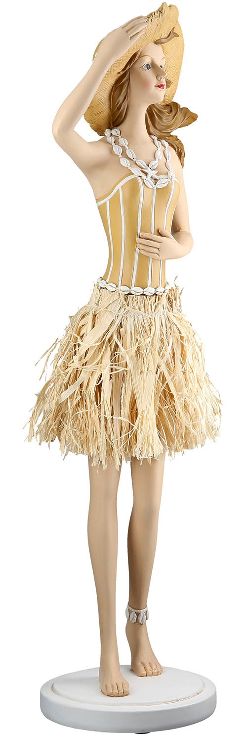 GILDE Figurine de décoration »Figur Frau Suzanne creme; weiss«