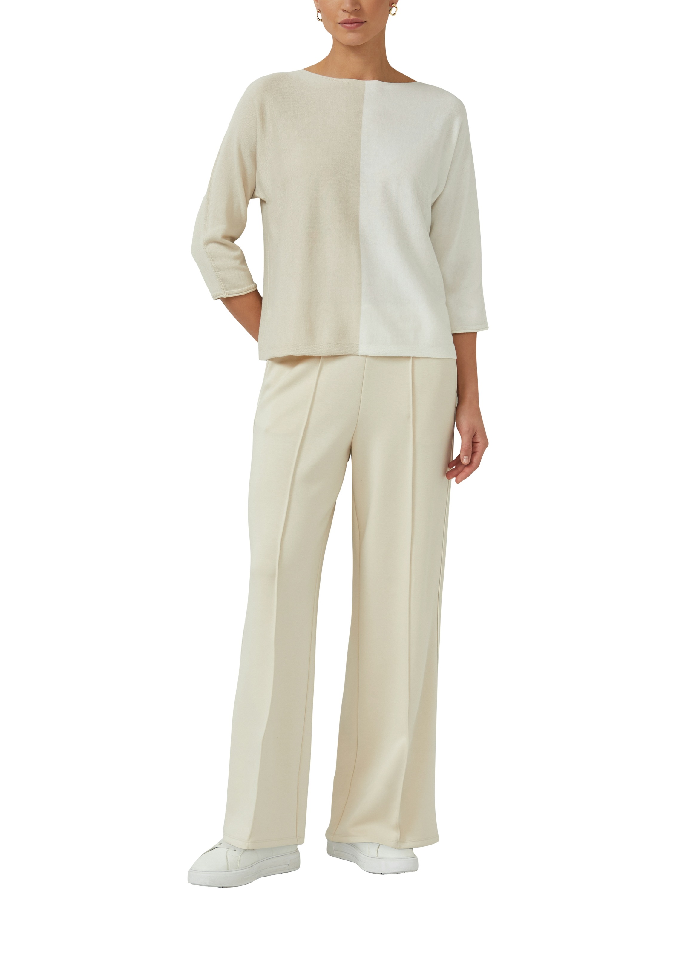 s.Oliver BLACK LABEL Pull en tricot mit Fledermausärmeln