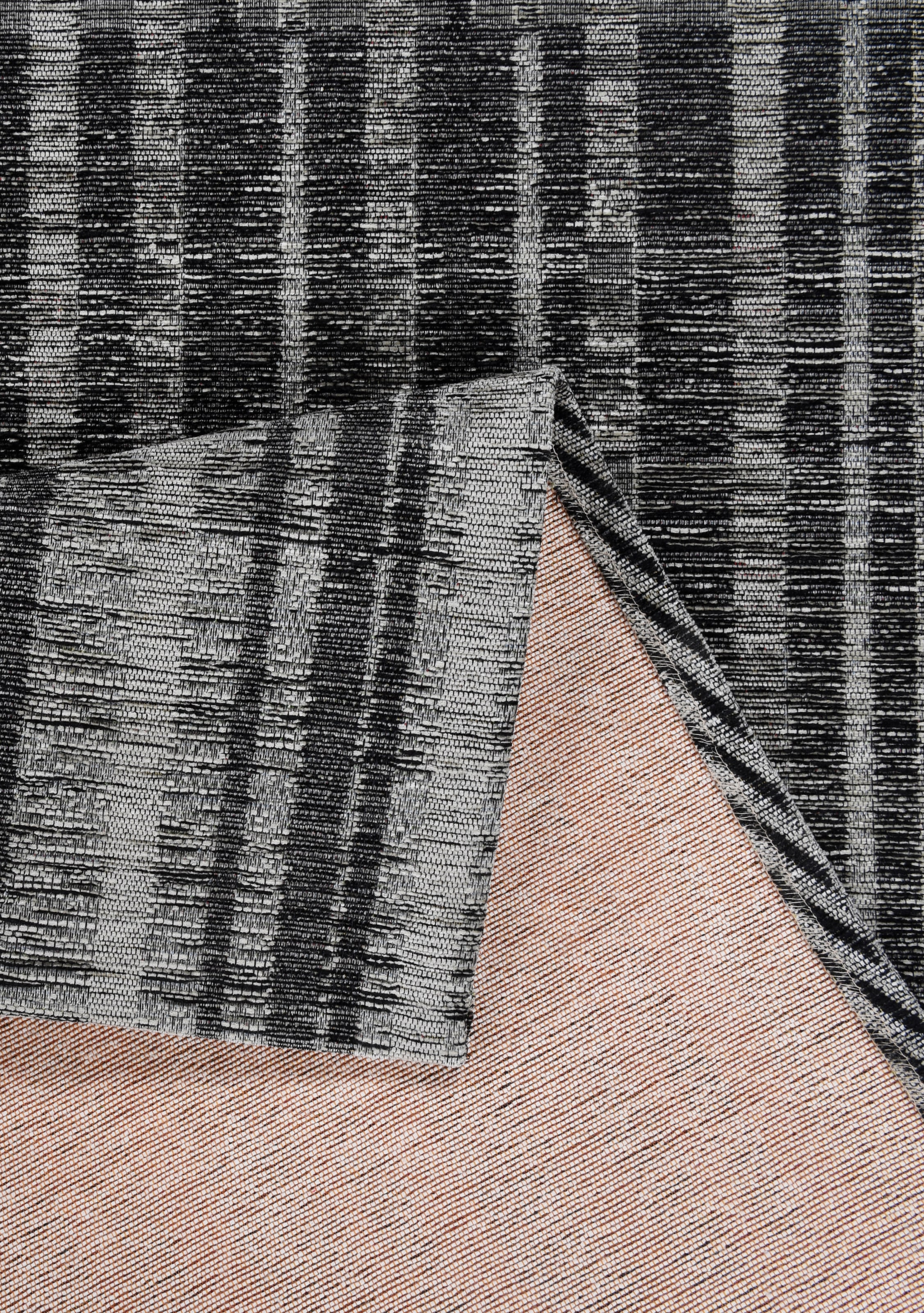 TOM TAILOR HOME Teppich »Stripy Pat« rechteckig 5 mm Höhe Flachgewebe, modernes Patchworkdesign, gestreift, Chenille, Wohnzimmer