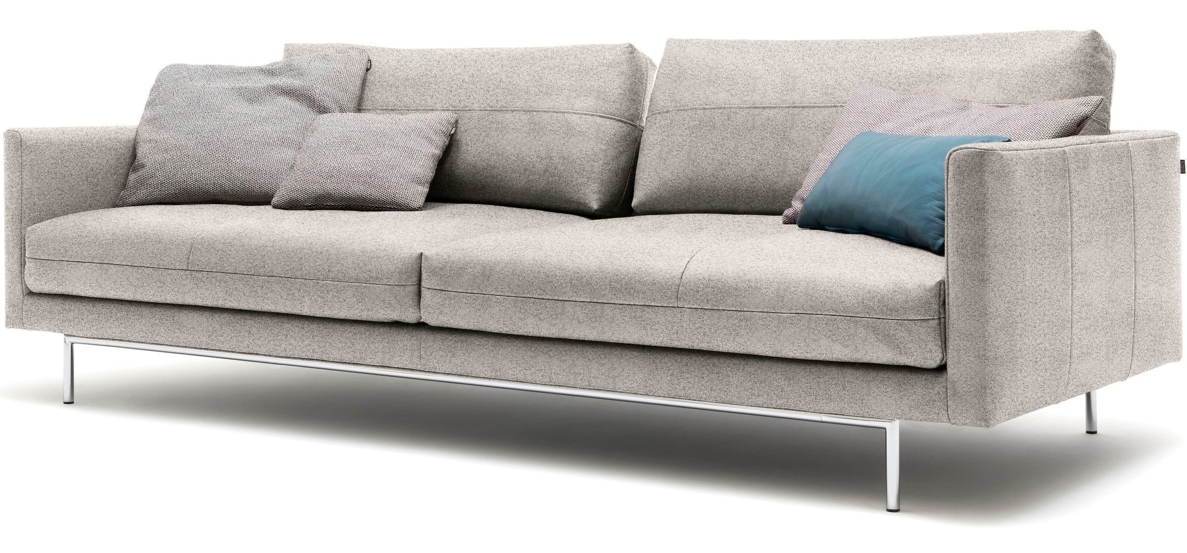 Creation BY ROLF BENZ 4 places »CR.414, Designsofa, Loungesofa« au choix en cuir ou en chenille