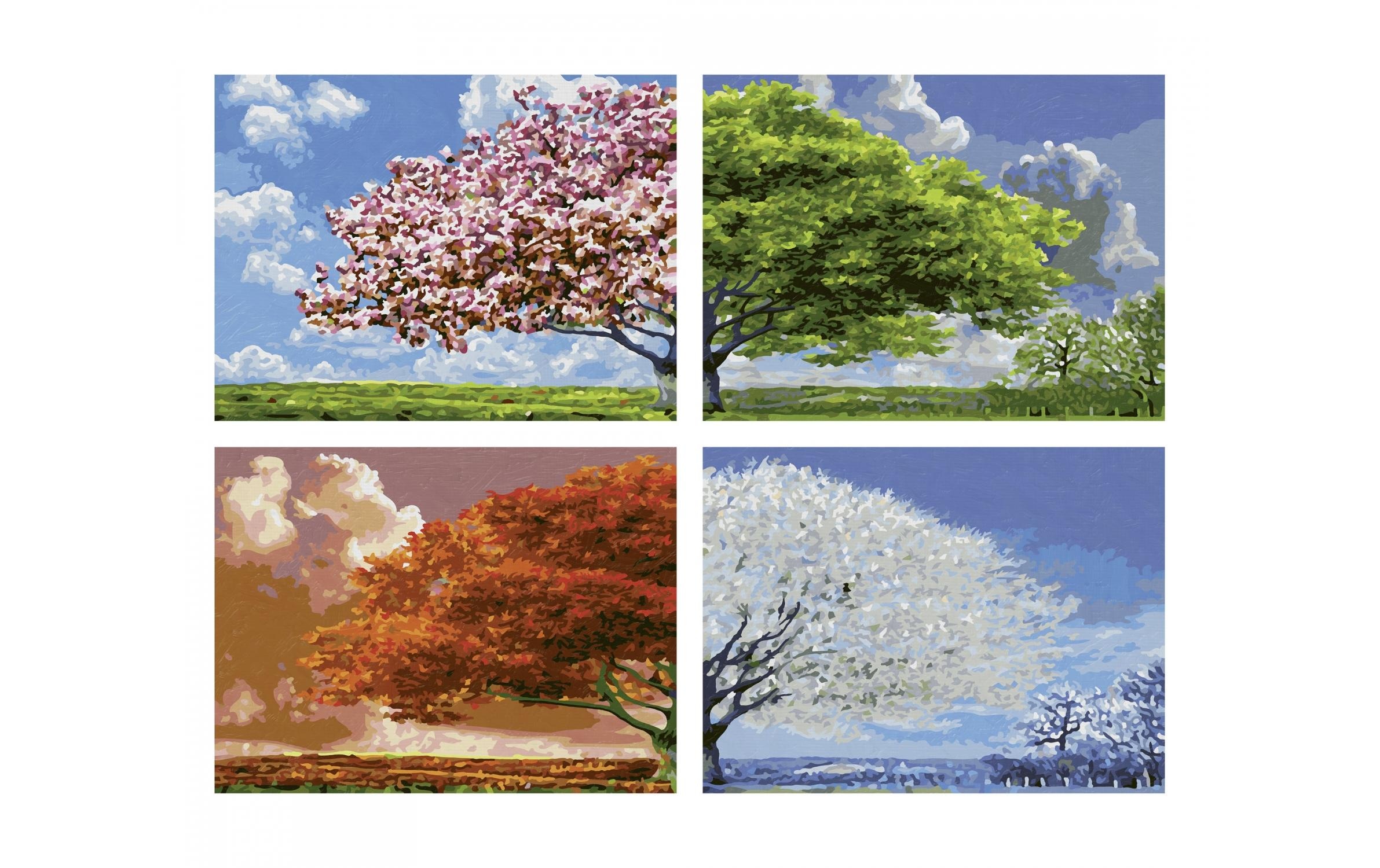 Schipper Peinture par numéros »Vier Jahreszeiten (Quattro)«