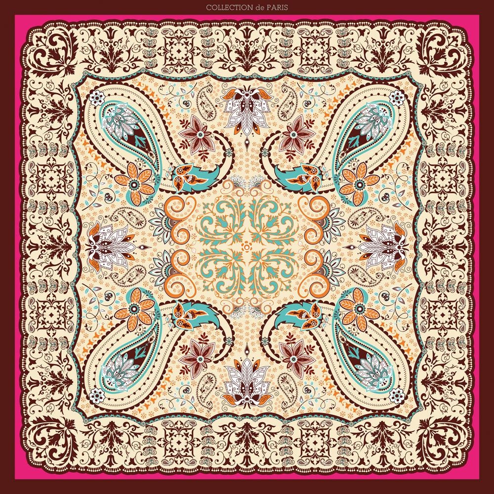 queence Coussin décoratif »Ornament« Kissenhülle ohne Füllung, 1 Stück