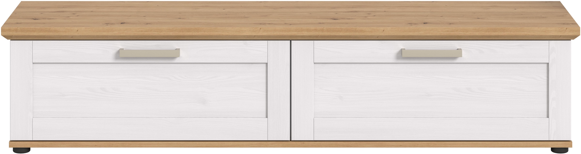 Home affaire Lowboard »Cosenza« Cosenza Lowboard 164 cm, 2 Klappen, 2 Fächer, Wohnzimmer