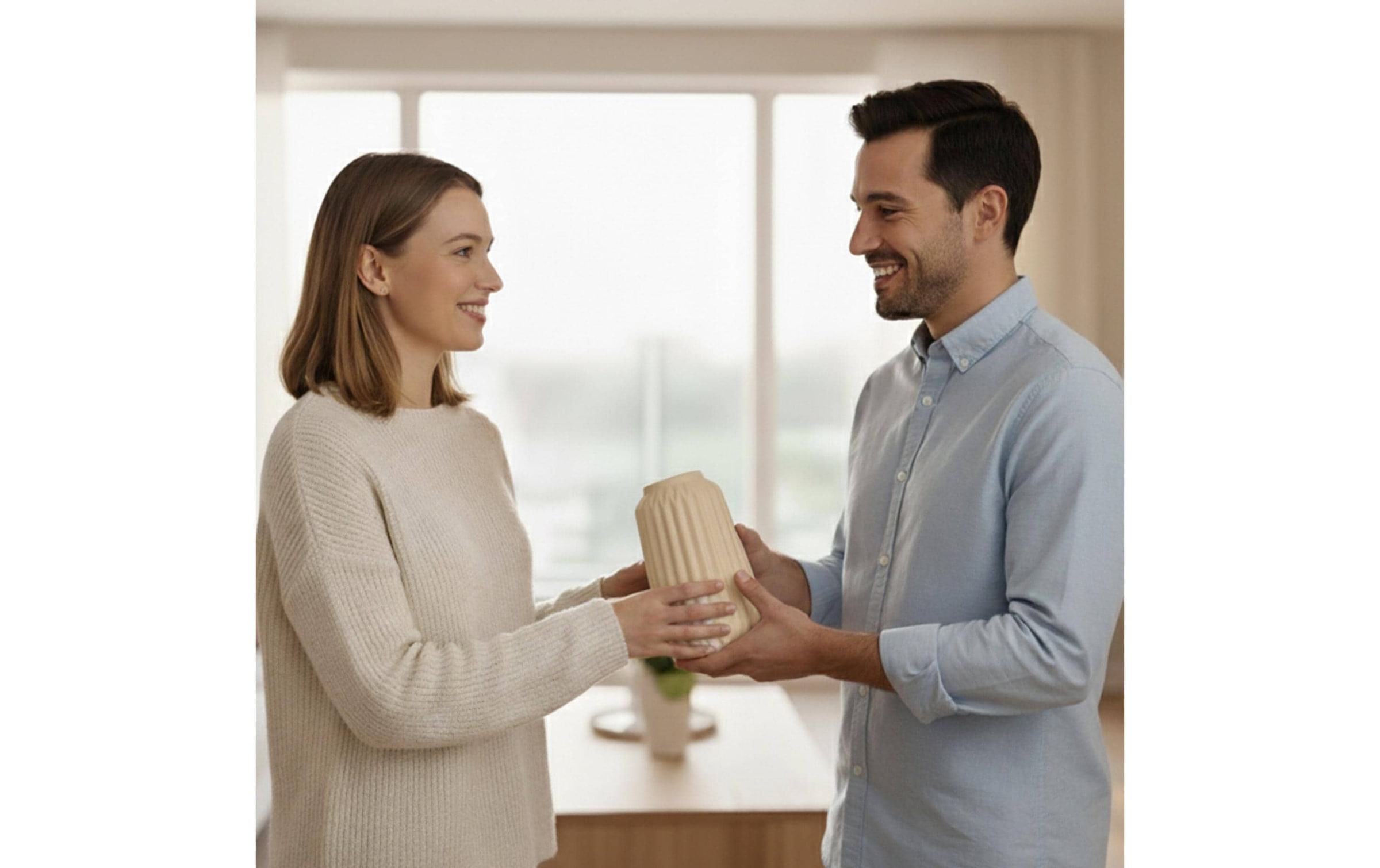 relaxdays Vase décoratif »3-teilig«